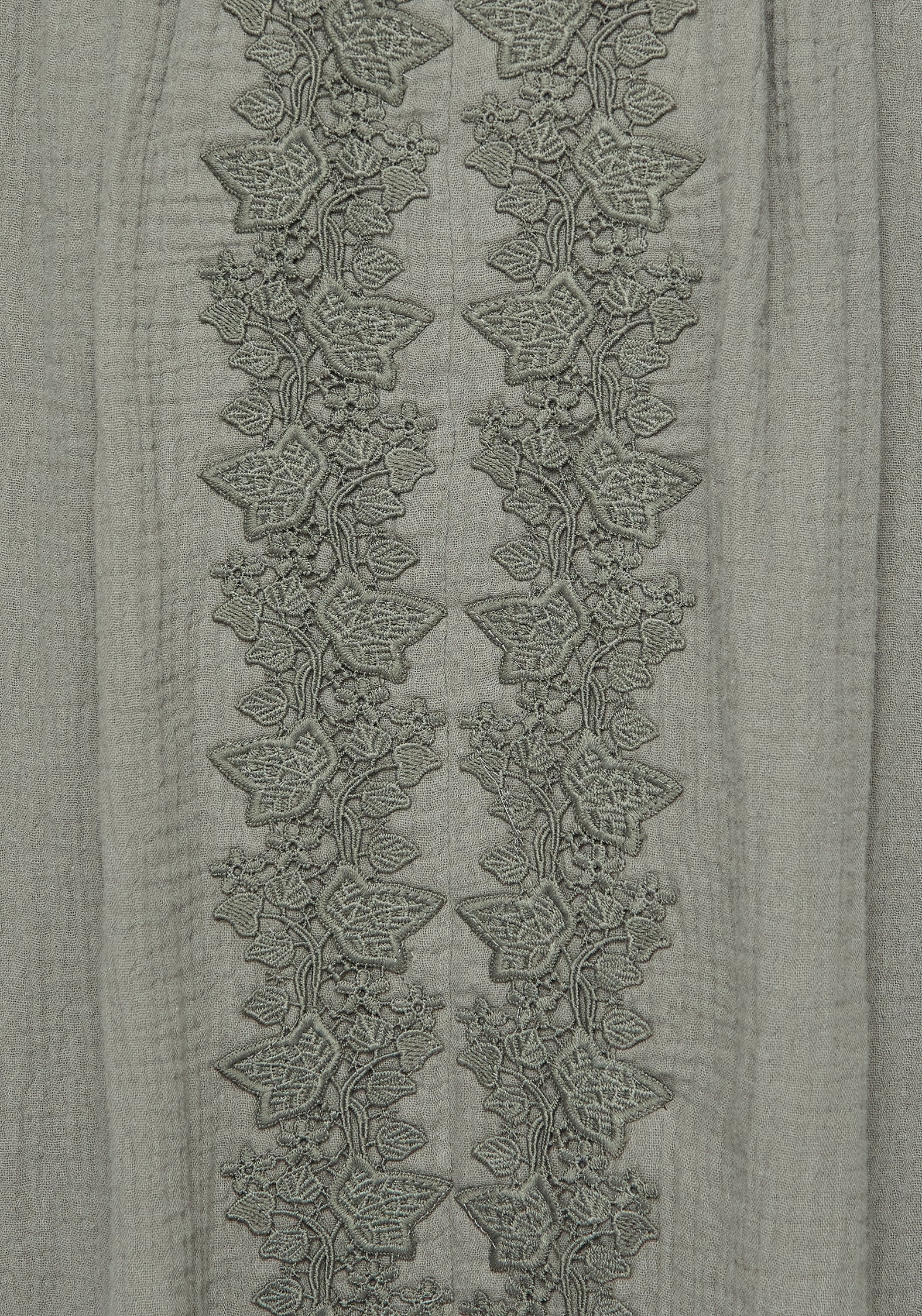 Alder Baumwolle Ivy Detail Midi Rock - Image 2