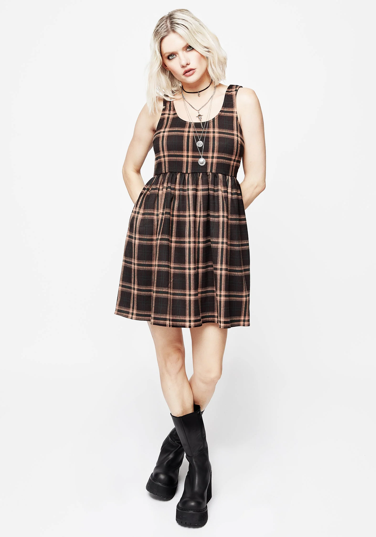 Ambrose Prüfen Mini Kleid - Image 5