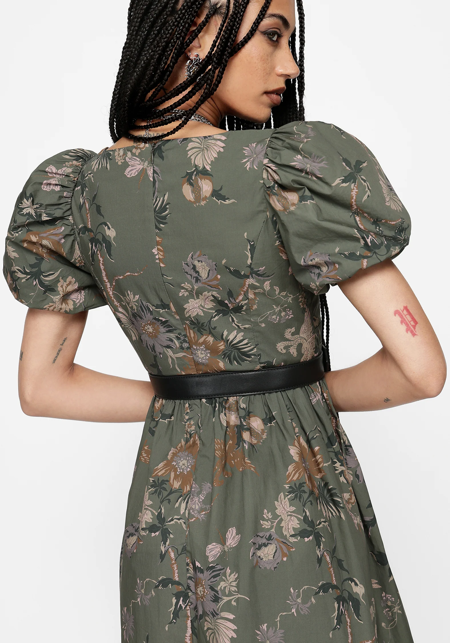 Antihero Embroidered Diamond Centre Waist Belt - Image 4