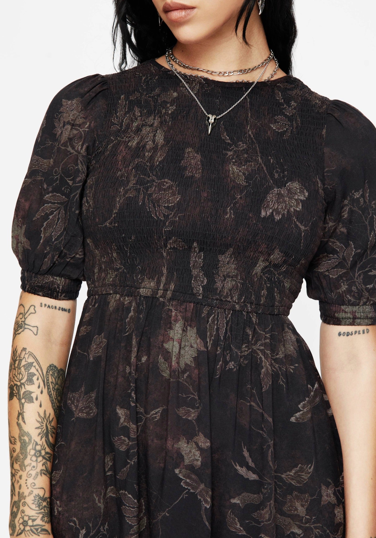 Ashmire Wald Motte Mini Kleid - Image 2