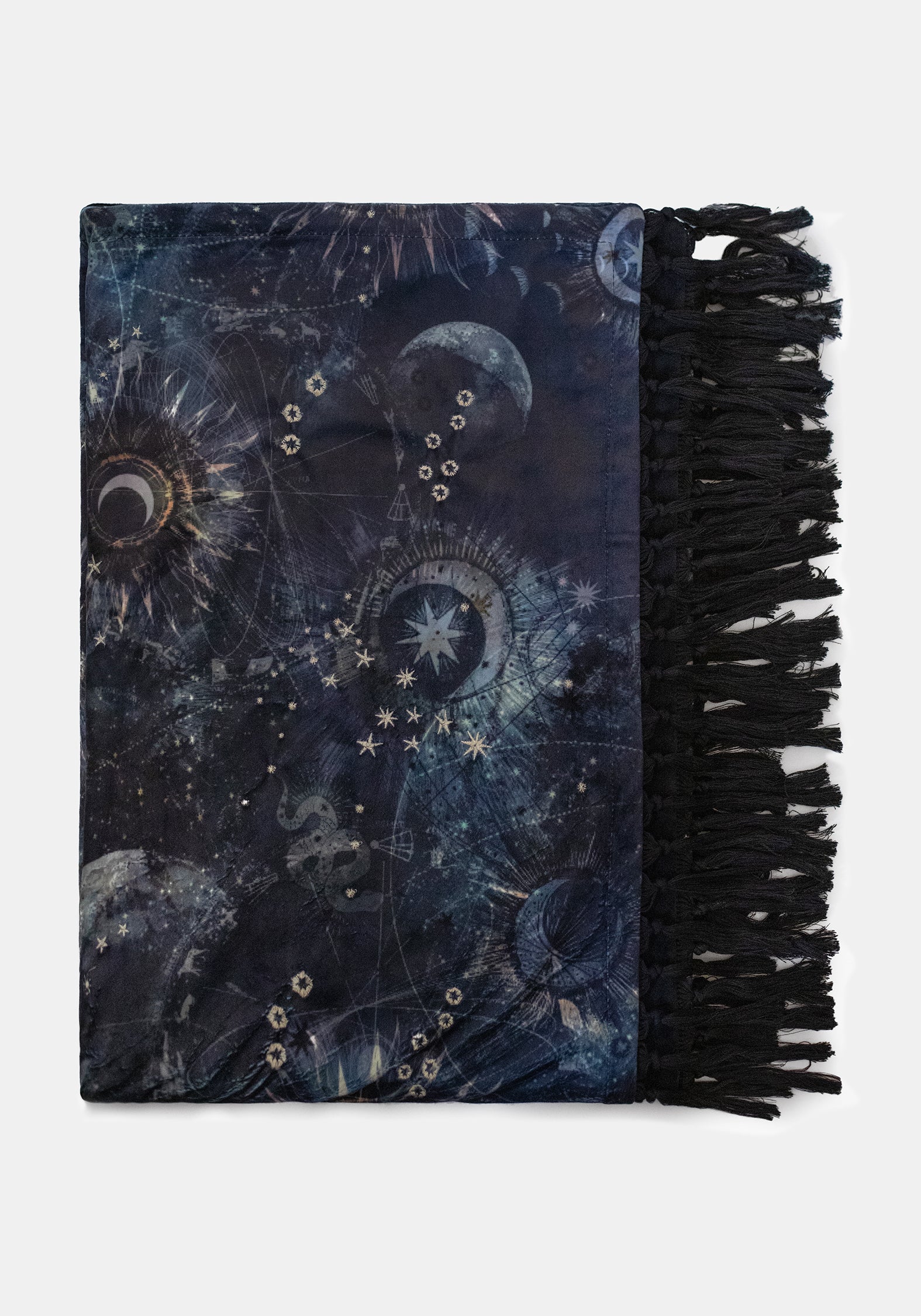 Astrevia Samt Celestial Tassel Decke - Image 4