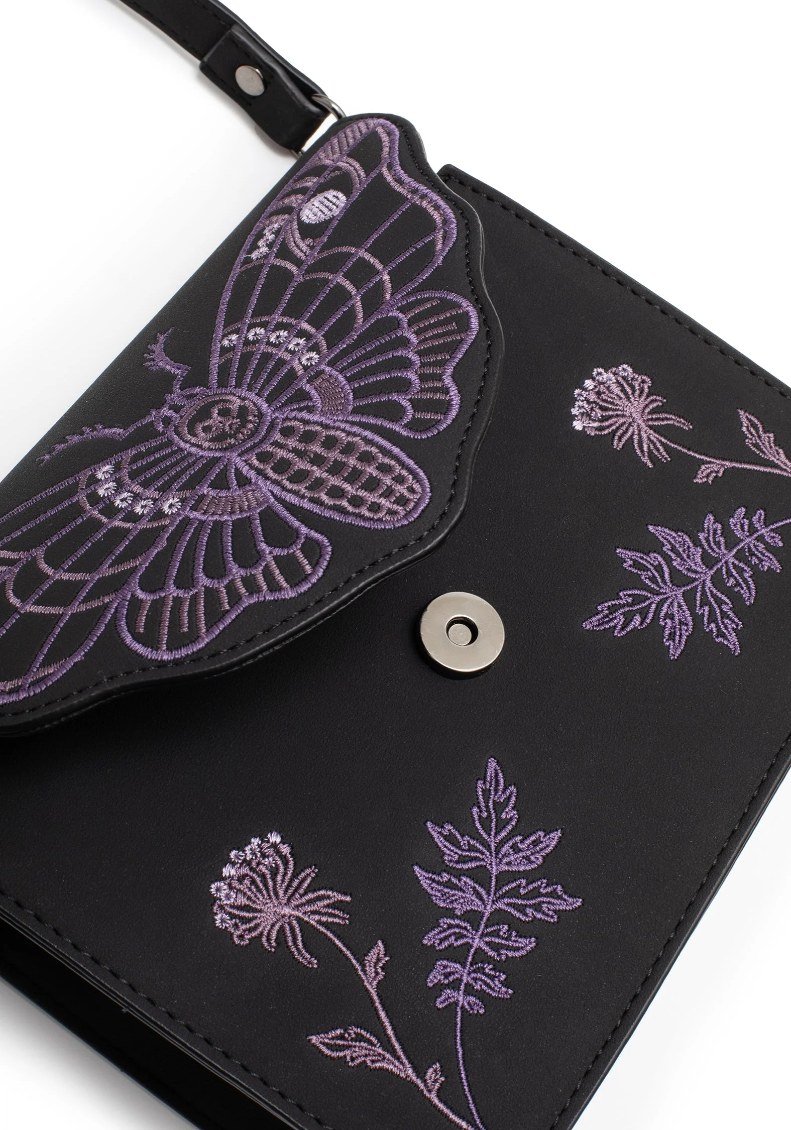 Atropos Motte Bestickt Mini Crossbody Tasche - Image 8