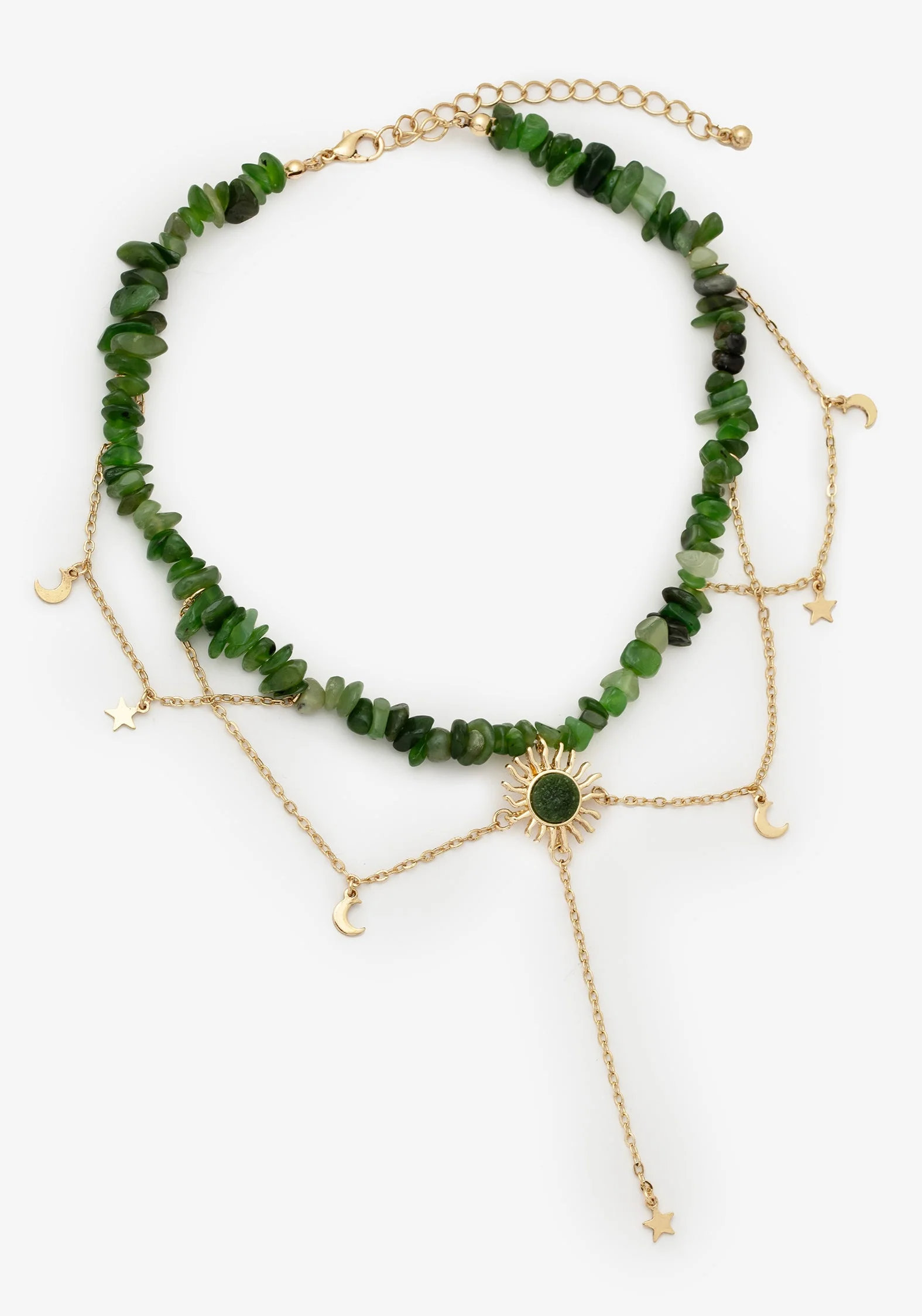 Aurora Edelstein Halsband Halskette - Grün - Image 5
