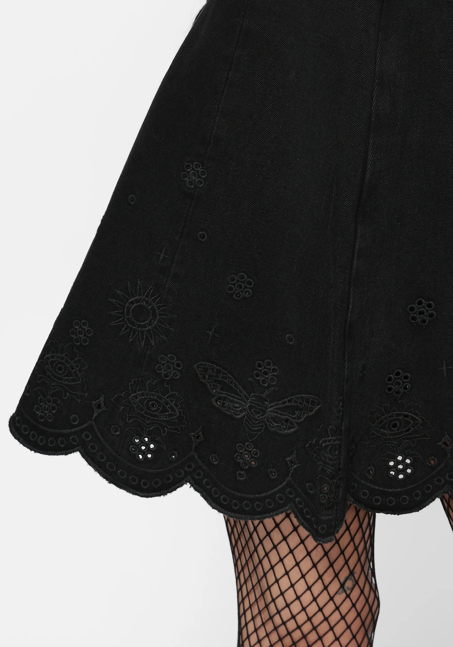 Ayr Broderie Denim Rock - Image 3