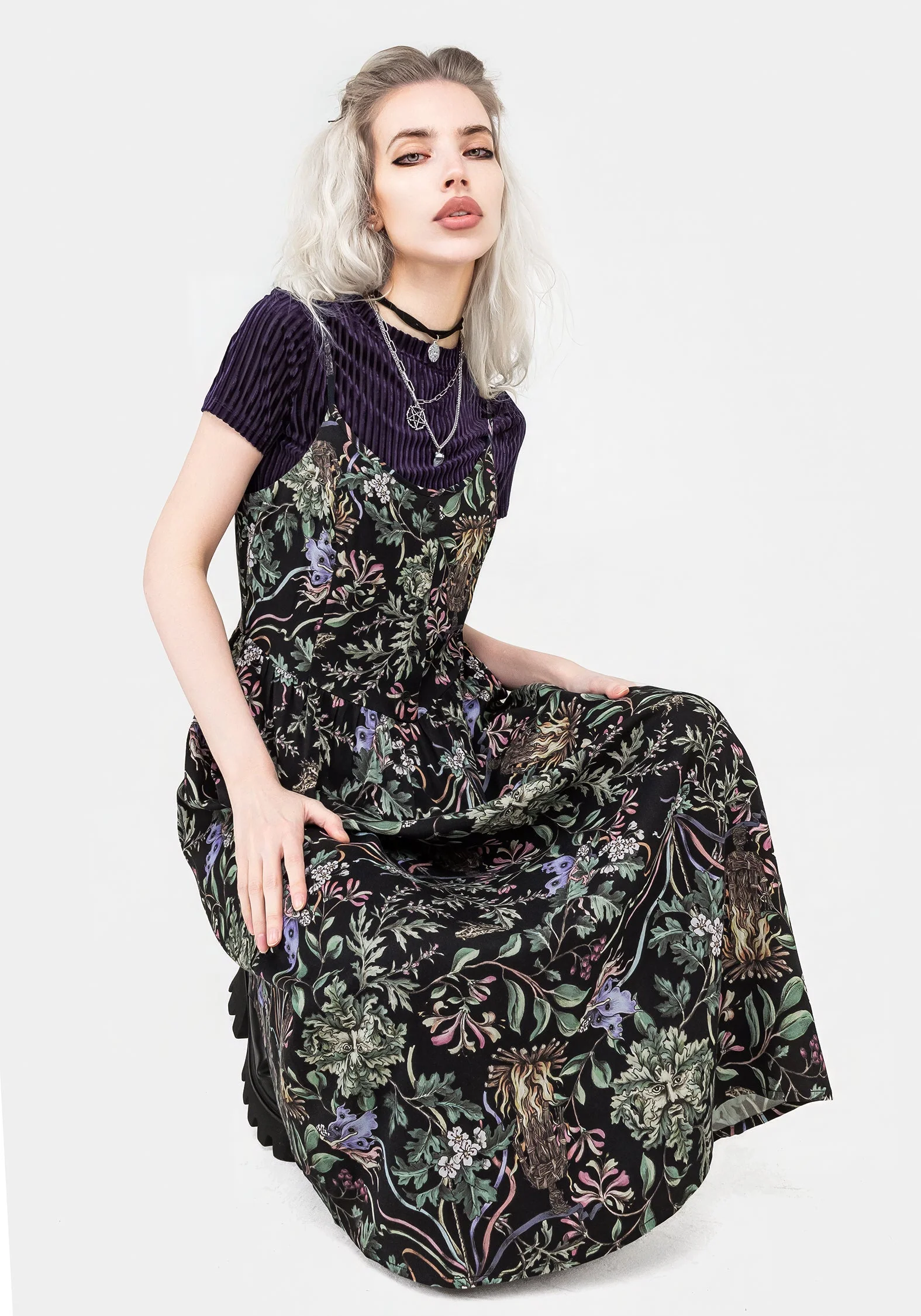 Beltane Cami Midi Kleid - Image 11
