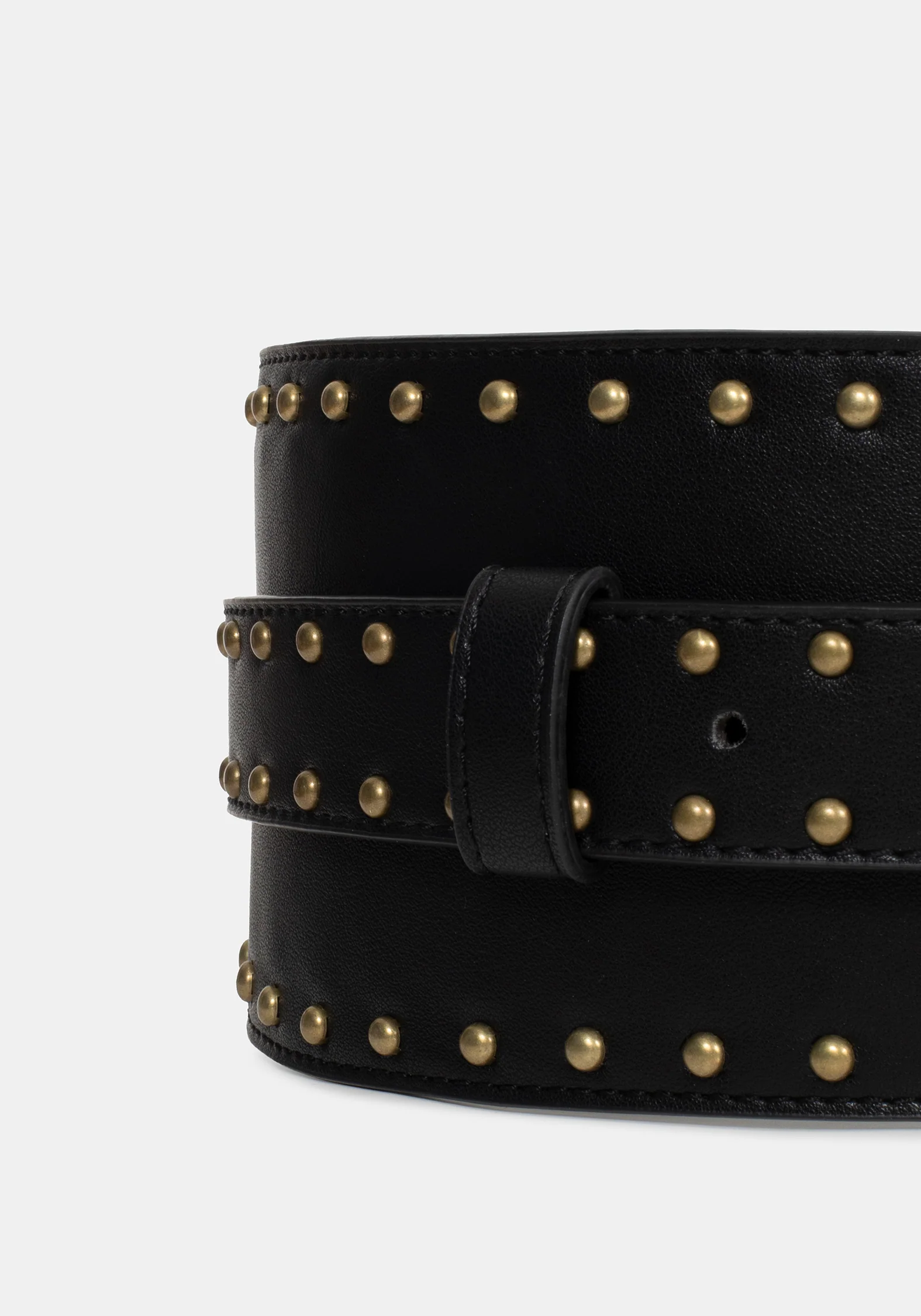 Brux Rivet Detail Mit Schnalle Taille Gürtel - Image 5