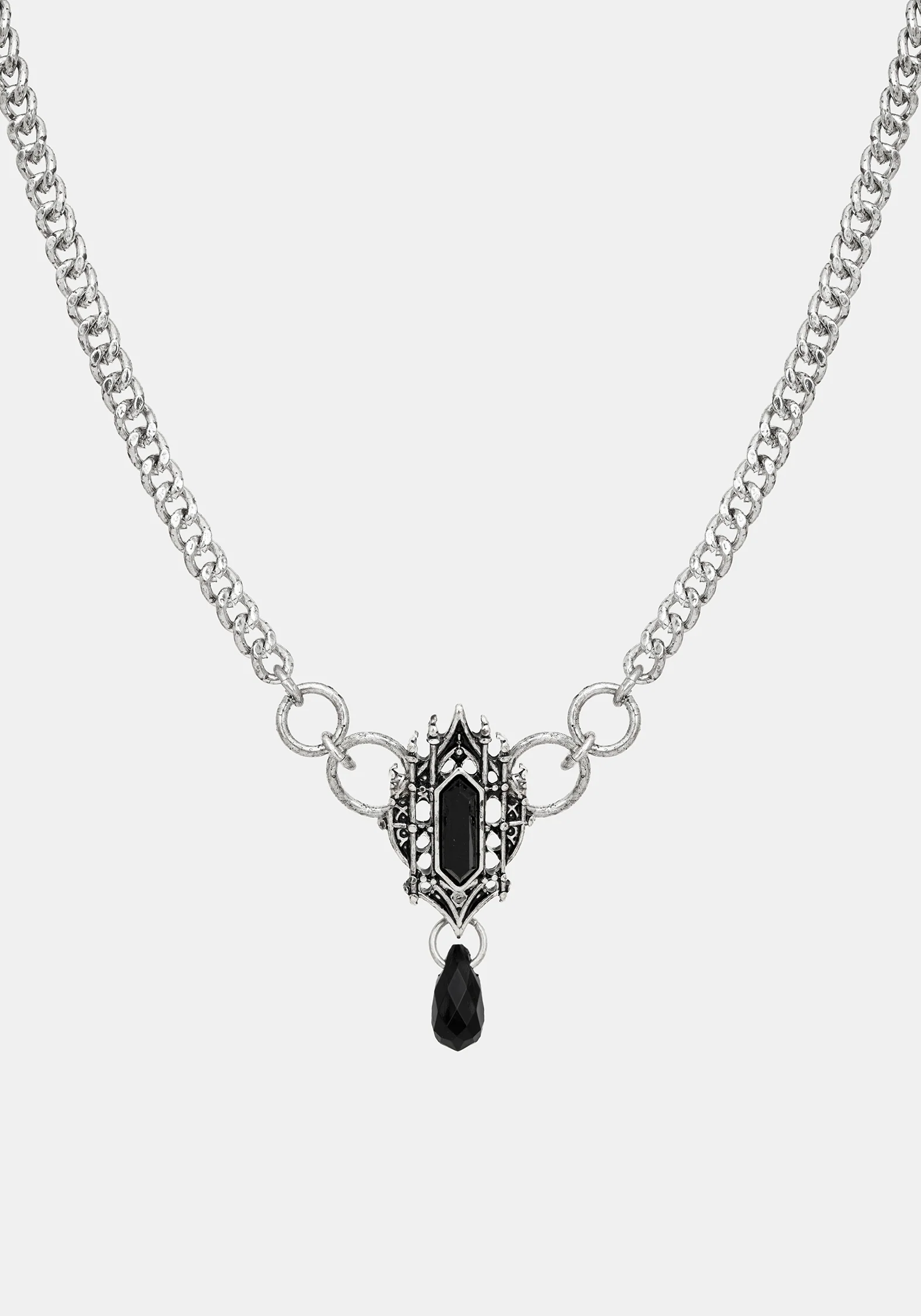 Cathedral Gothic Grobstrick Kette Halsband - Image 4