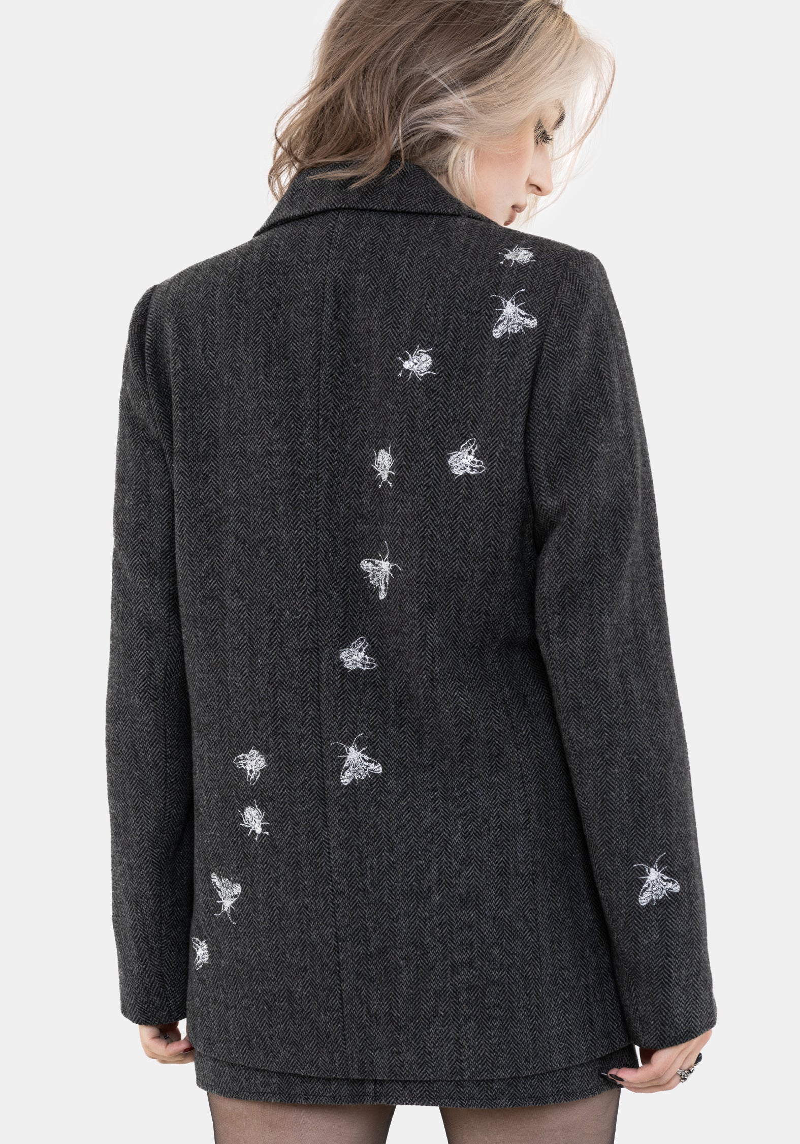Chrysina Käfer Pailletten Embellished Locker Blazer - Image 3
