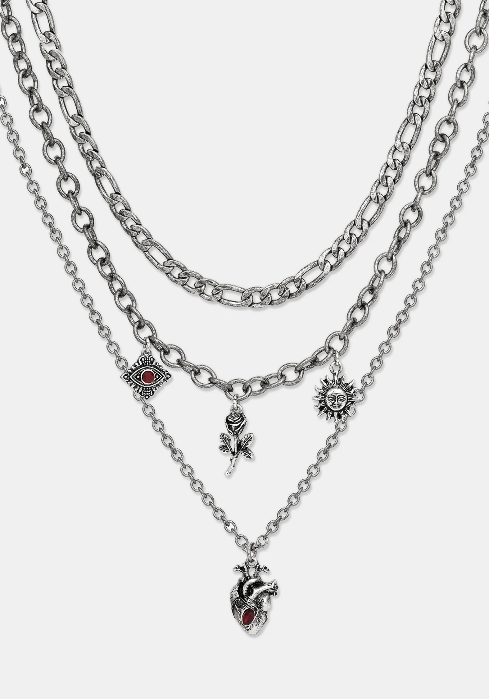 Corium Und Anatomisch Kette Gelagert Herz Halskette - Image 4
