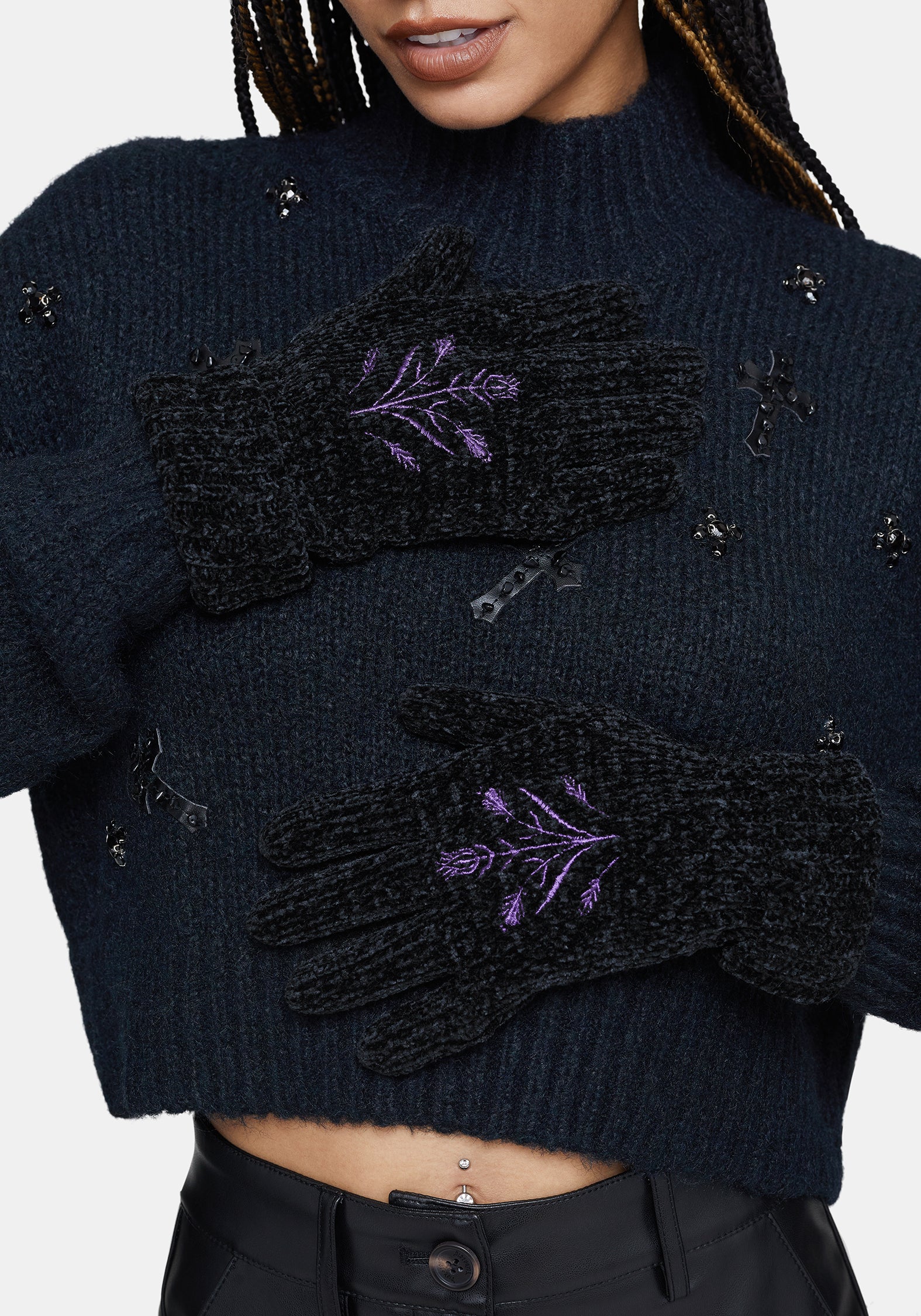 Cybele Chenille Handschuhe - Image 3