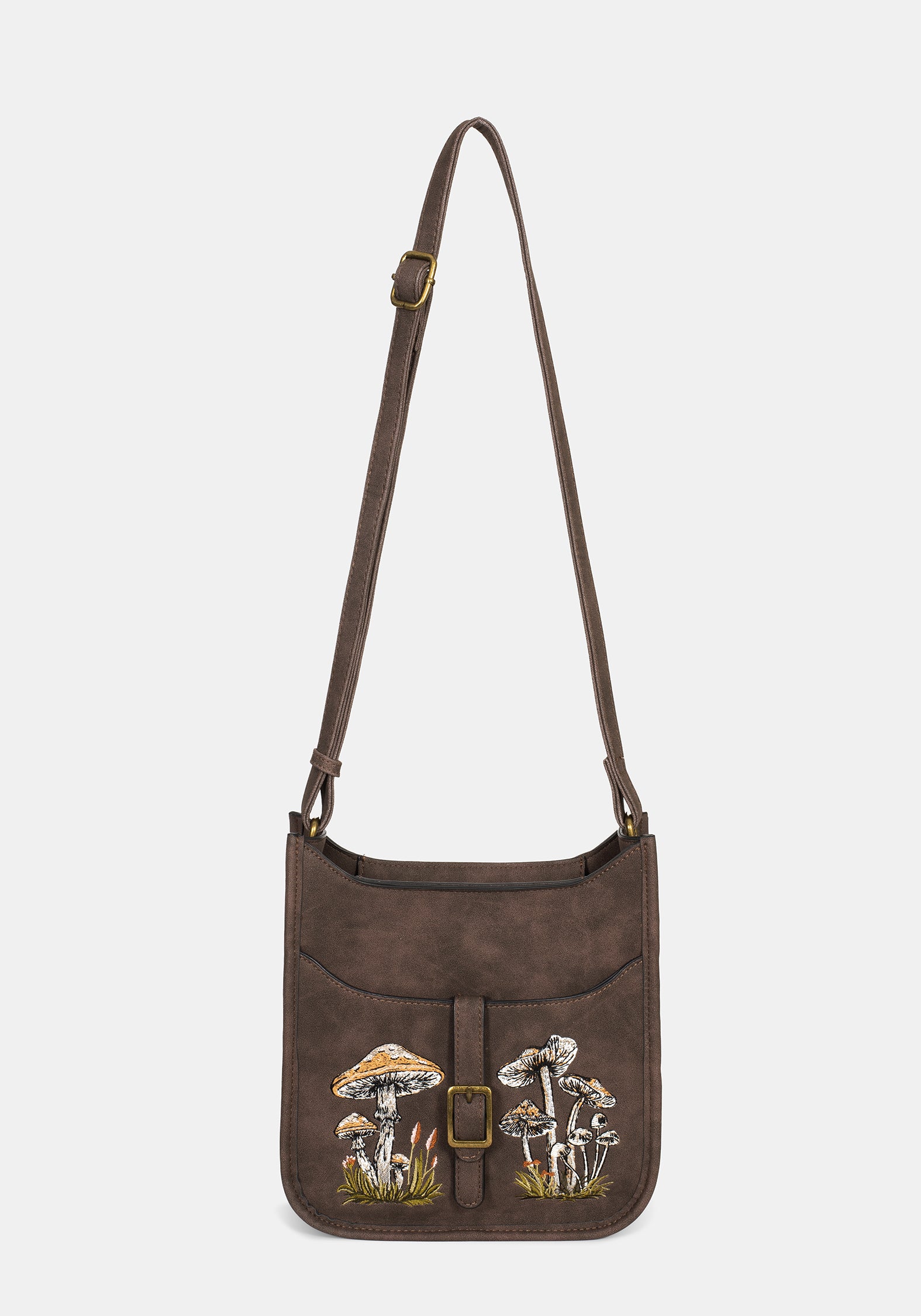Dapperling Pilz Bestickt Crossbody Tasche - Image 10