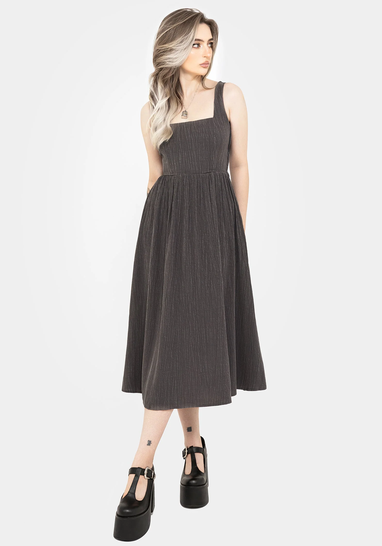 Darkside Korsett Midi Kleid - Image 6