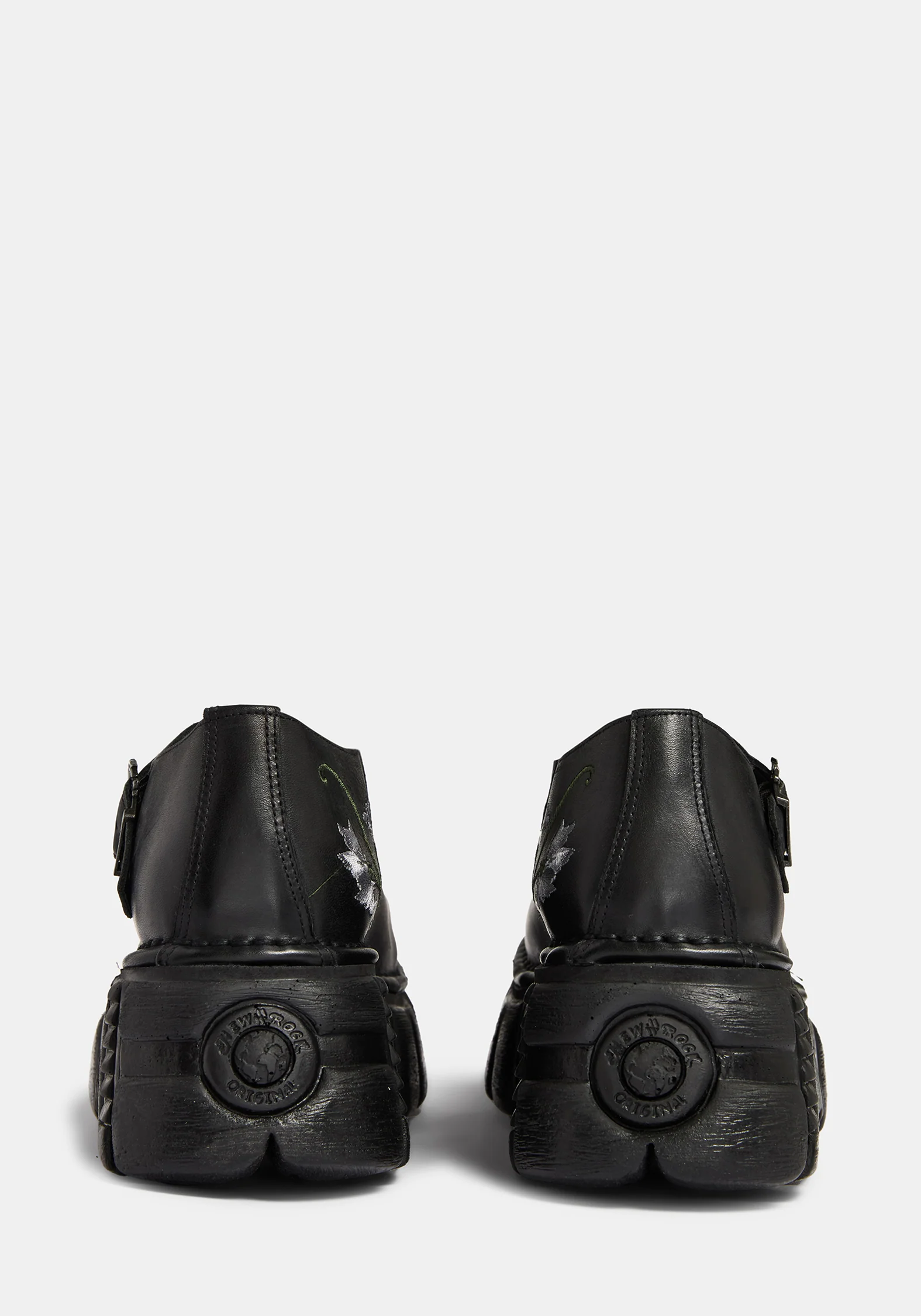 Disturbia x New Rock Bestickt Mary Janes - Image 3