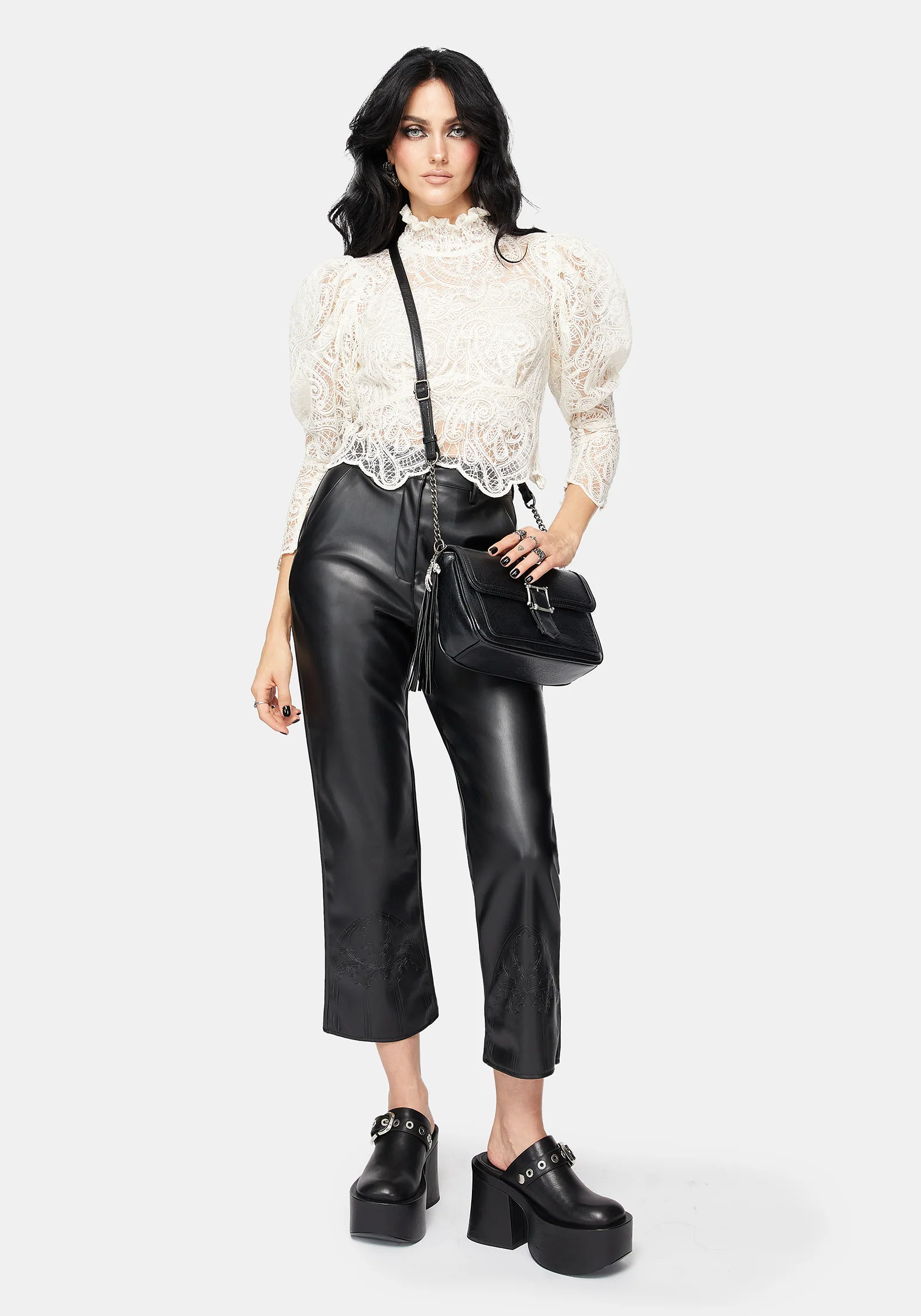 Drakon Knochen Crossbody Tasche - Image 8