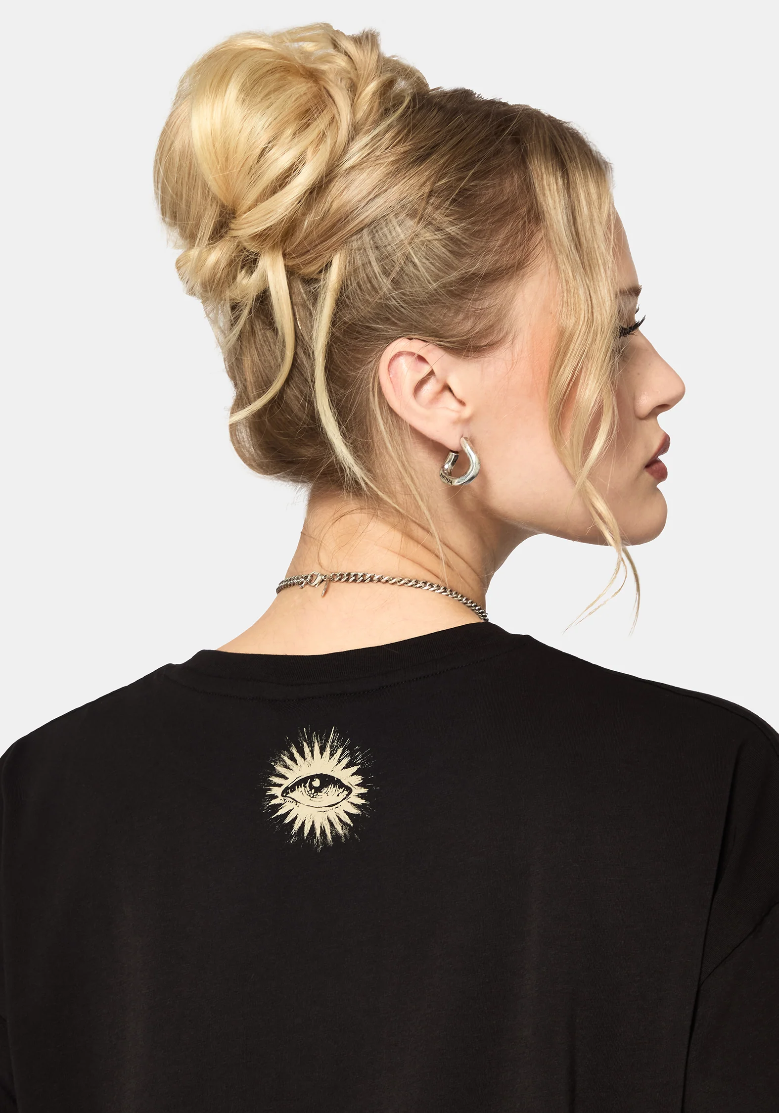 Elise Tierkreis Celestial Druck Oversize T-Shirt - Image 5