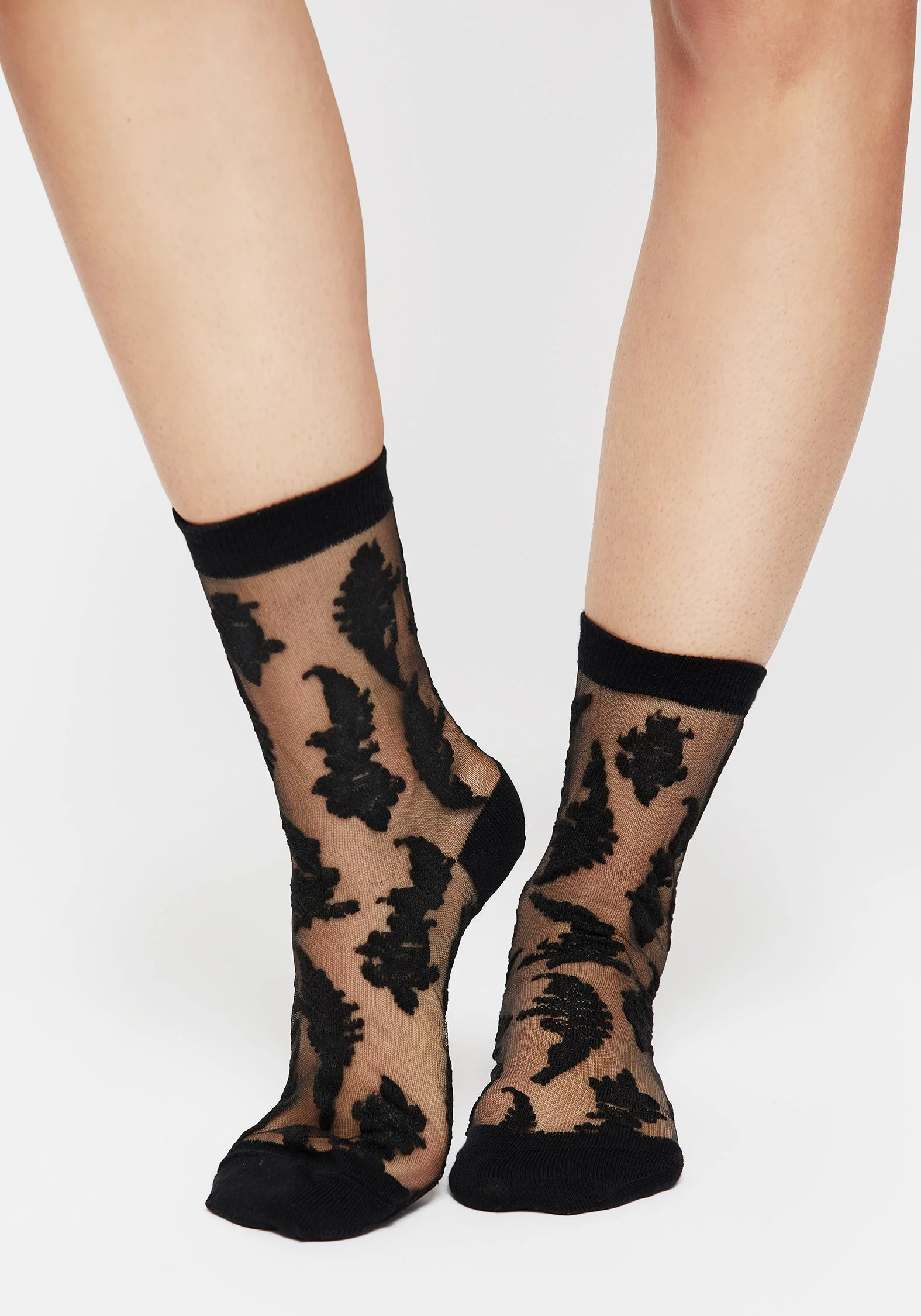 Esoteric Farn Spitze Socken - Image 6