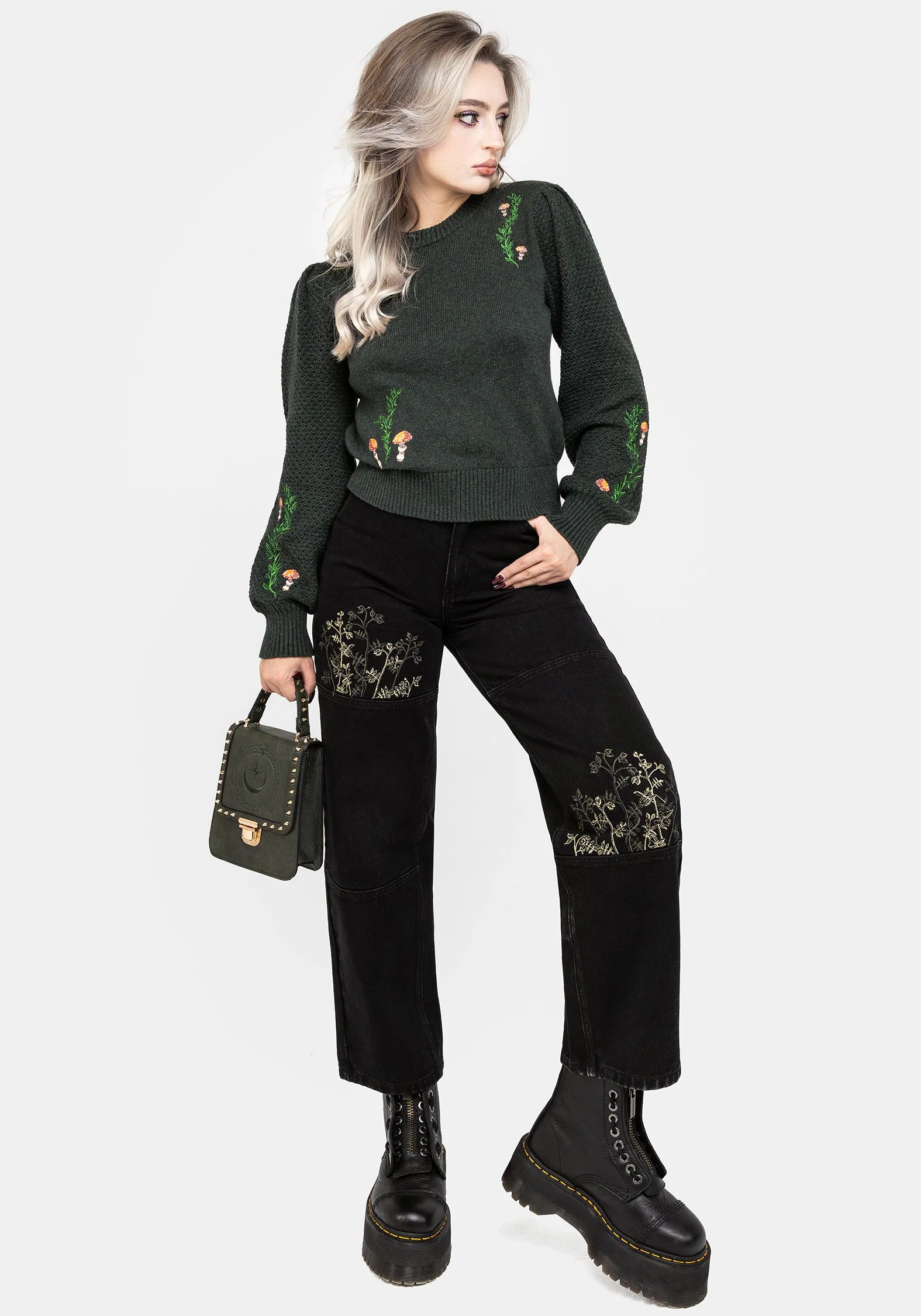 Fable Bestickt Pullover - Image 4
