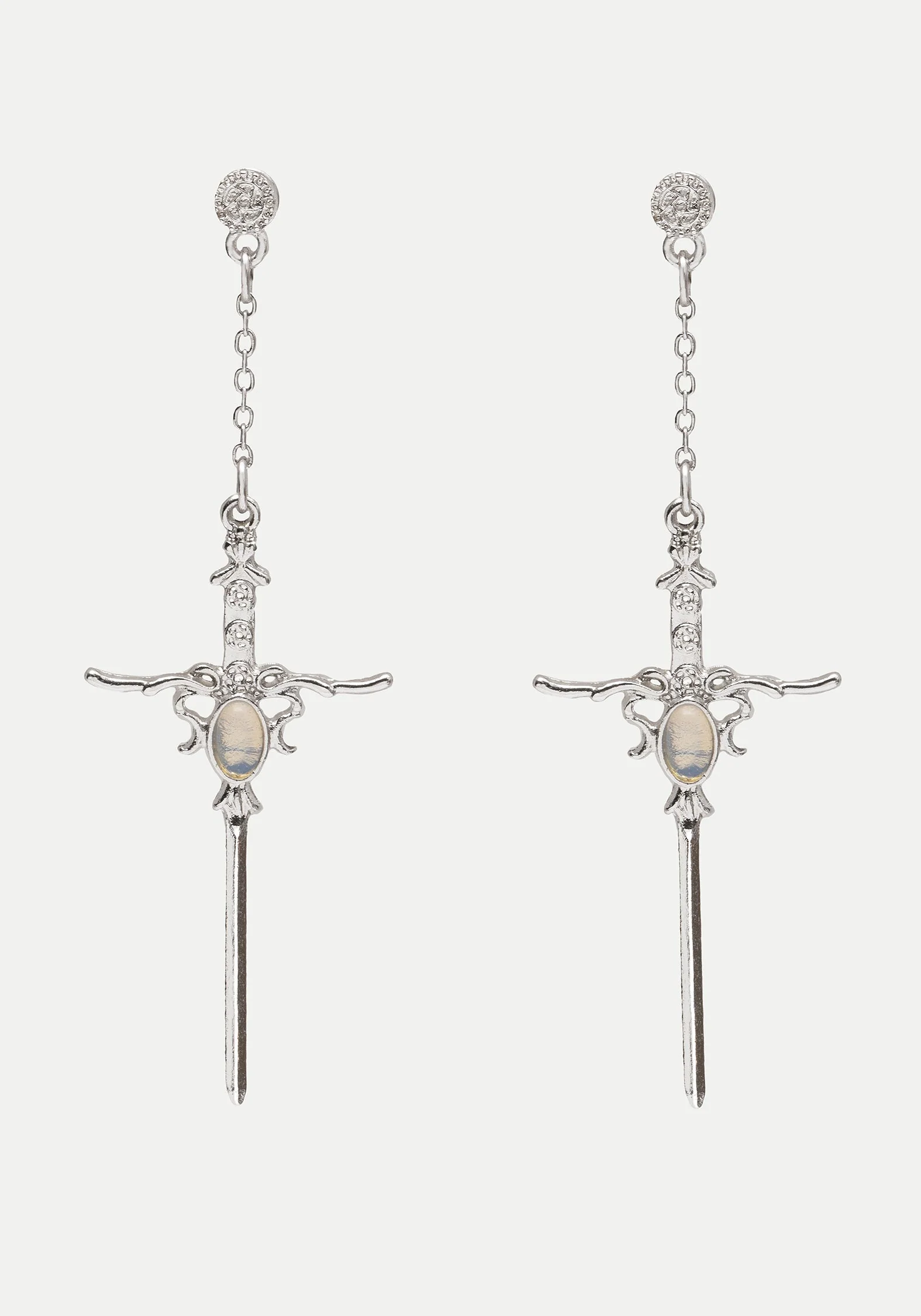 Galatine Opal Schwert Ohrringe - Image 3