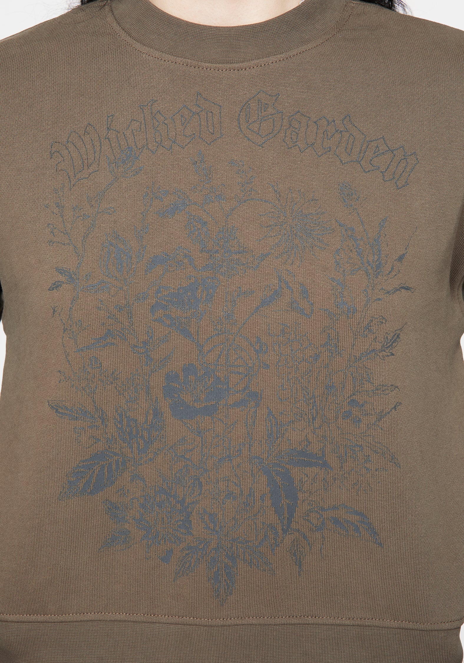 Galerina Grafik Druck Baumwolle Sweatshirt - Image 2