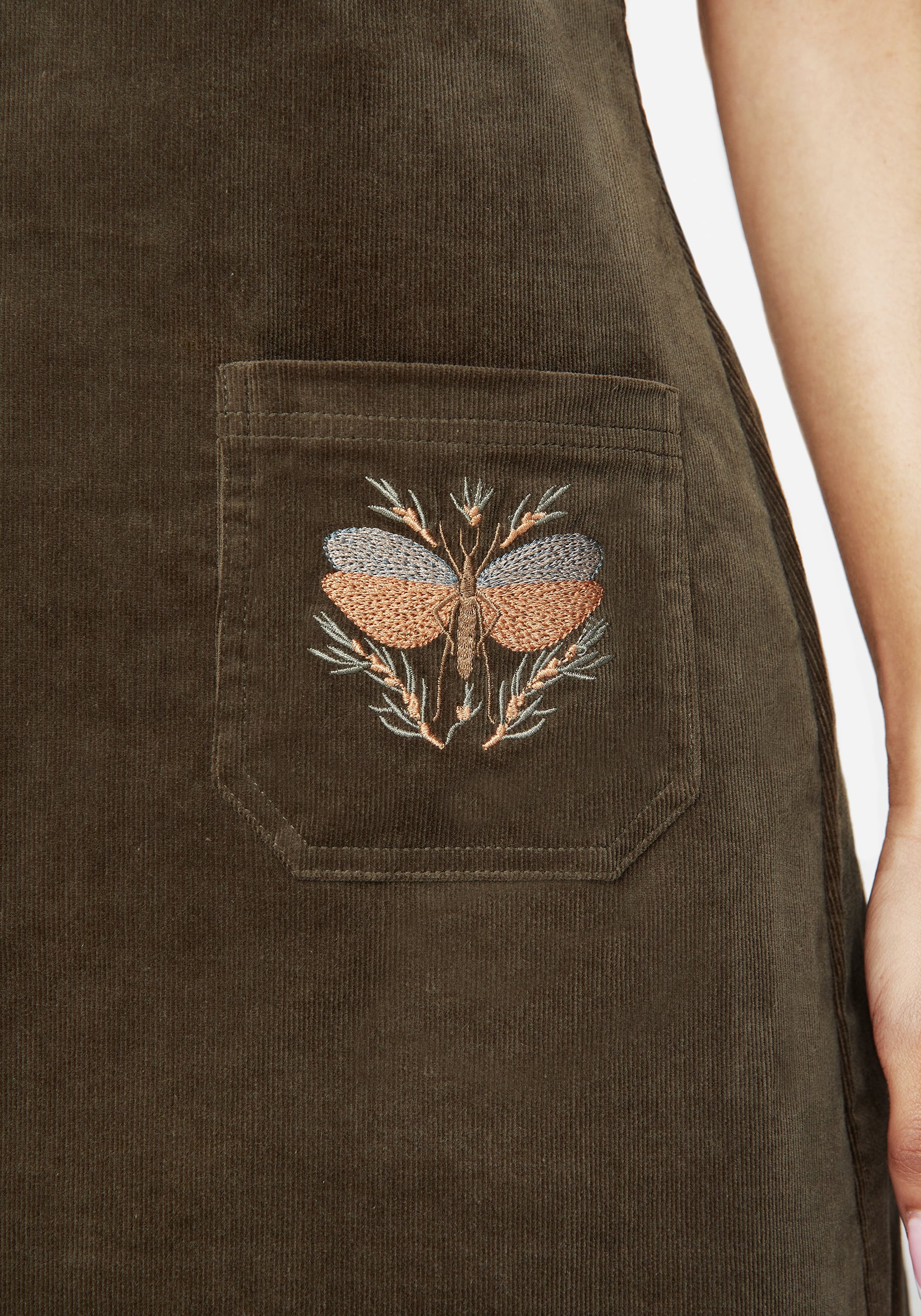 Griffinfly Bestickt Kordel Mini Kleid - Image 2