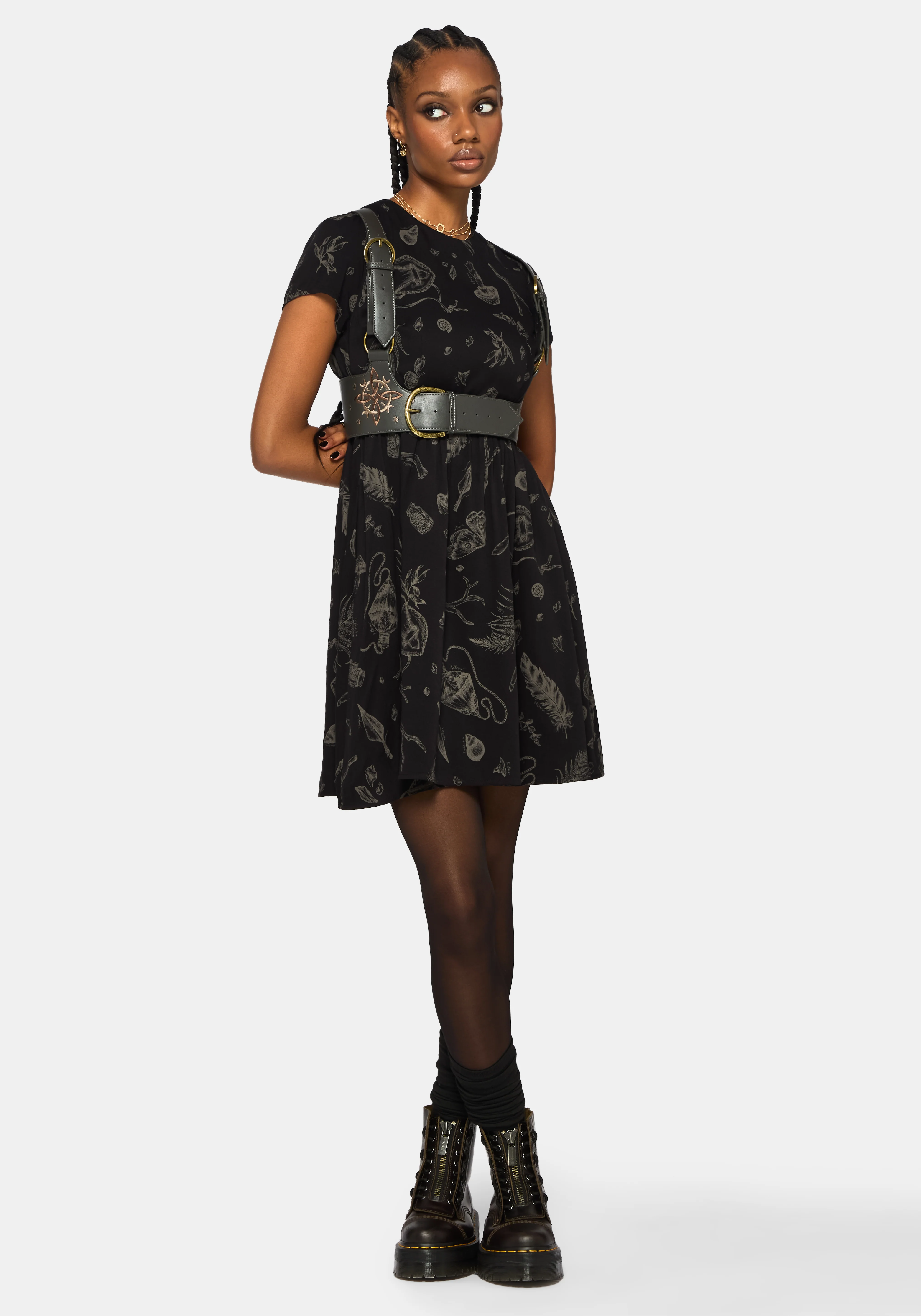 Helena Hochland Futtersuche Mini Skater Kleid - Image 6