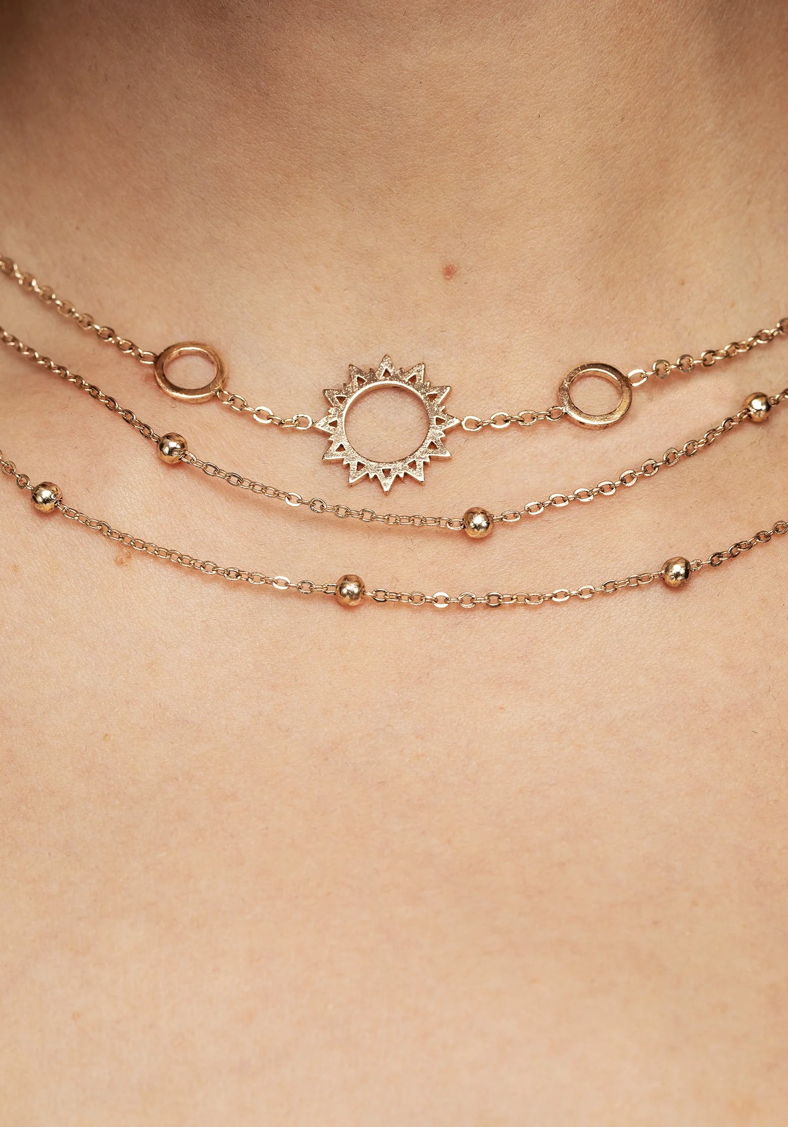 Helios Halsband - Gold - Image 5