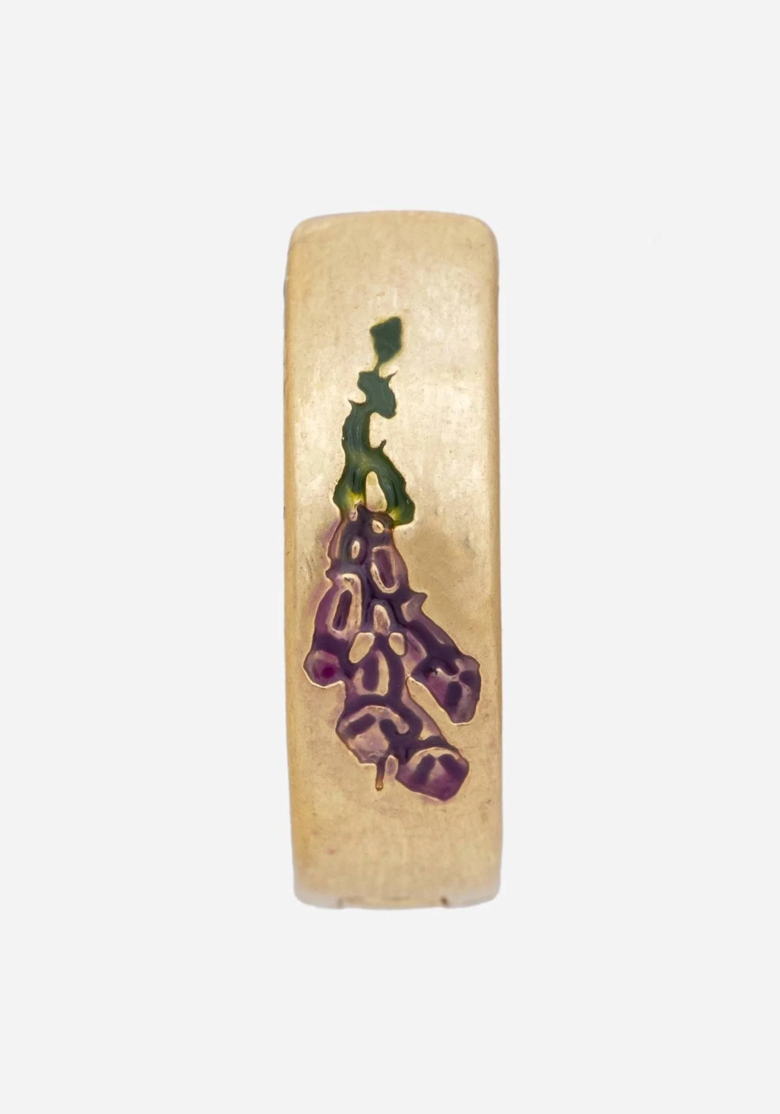 Hermia Foxglove Kreolen Ohrringe - Image 3