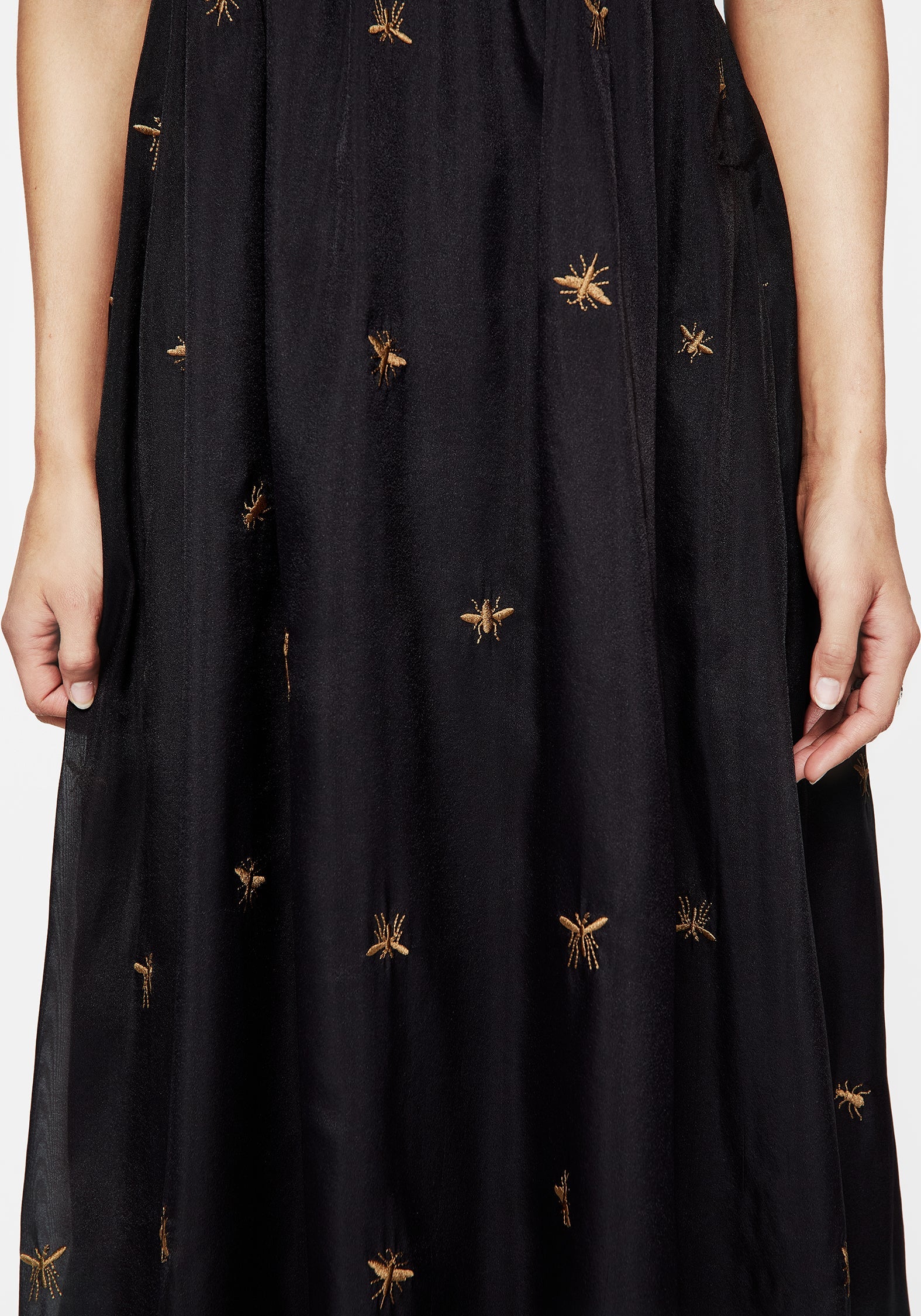 Insectarium Bestickt Organza Cami Kleid - Image 2