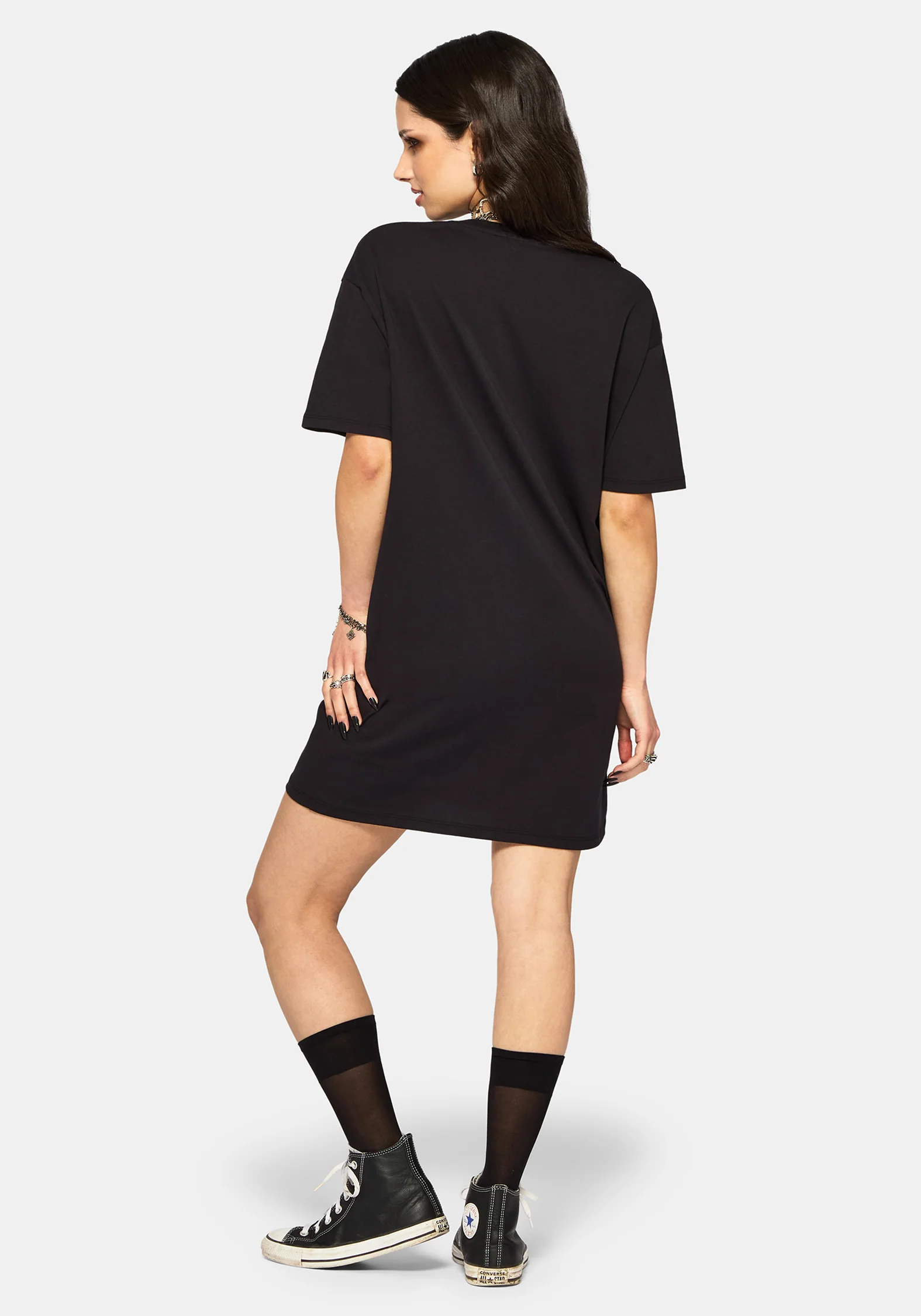 Kairo Grafik T-Shirt Kleid - Image 3