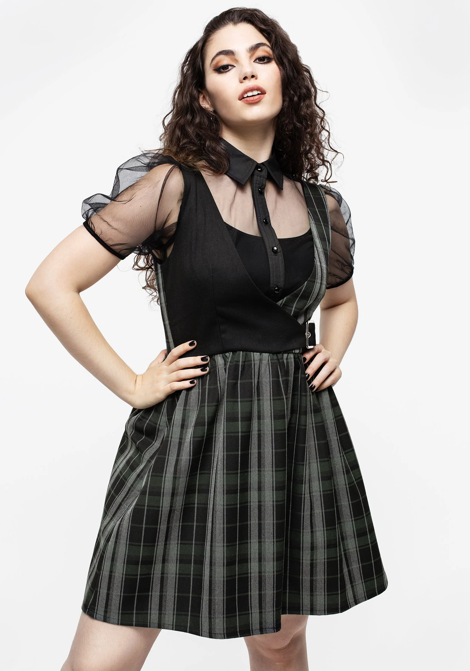 Karina Puffärmel Ärmel Hemd - Image 8