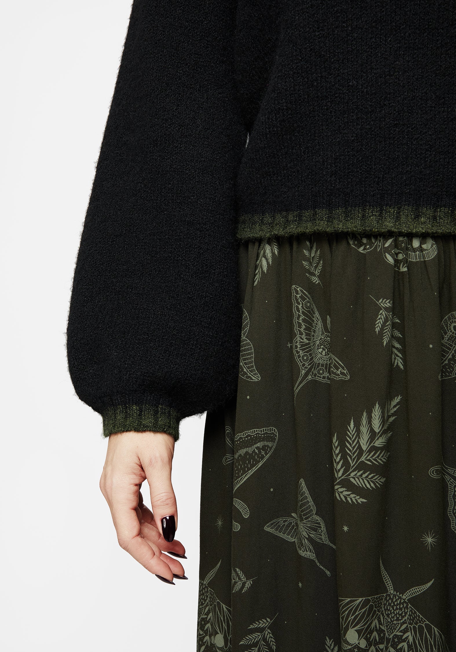 Kelly Gestrickt Crew Pullover - Image 2