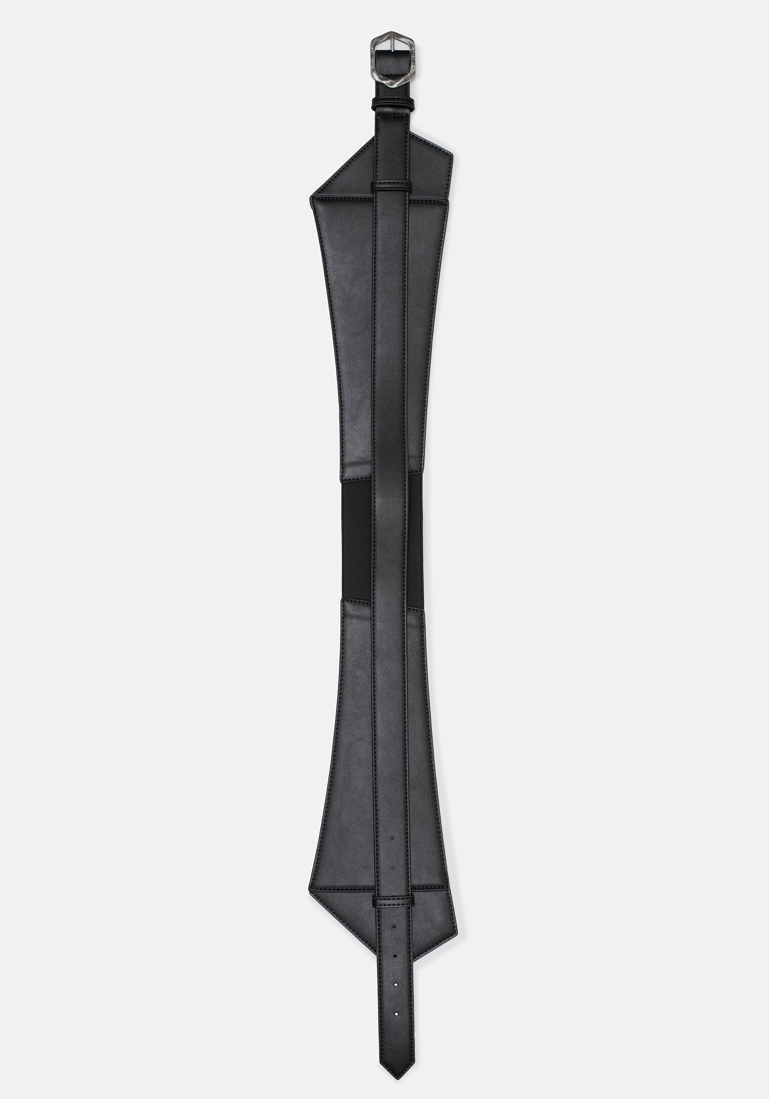 Lancet Buckle Pointed Waist Belt - Image 9