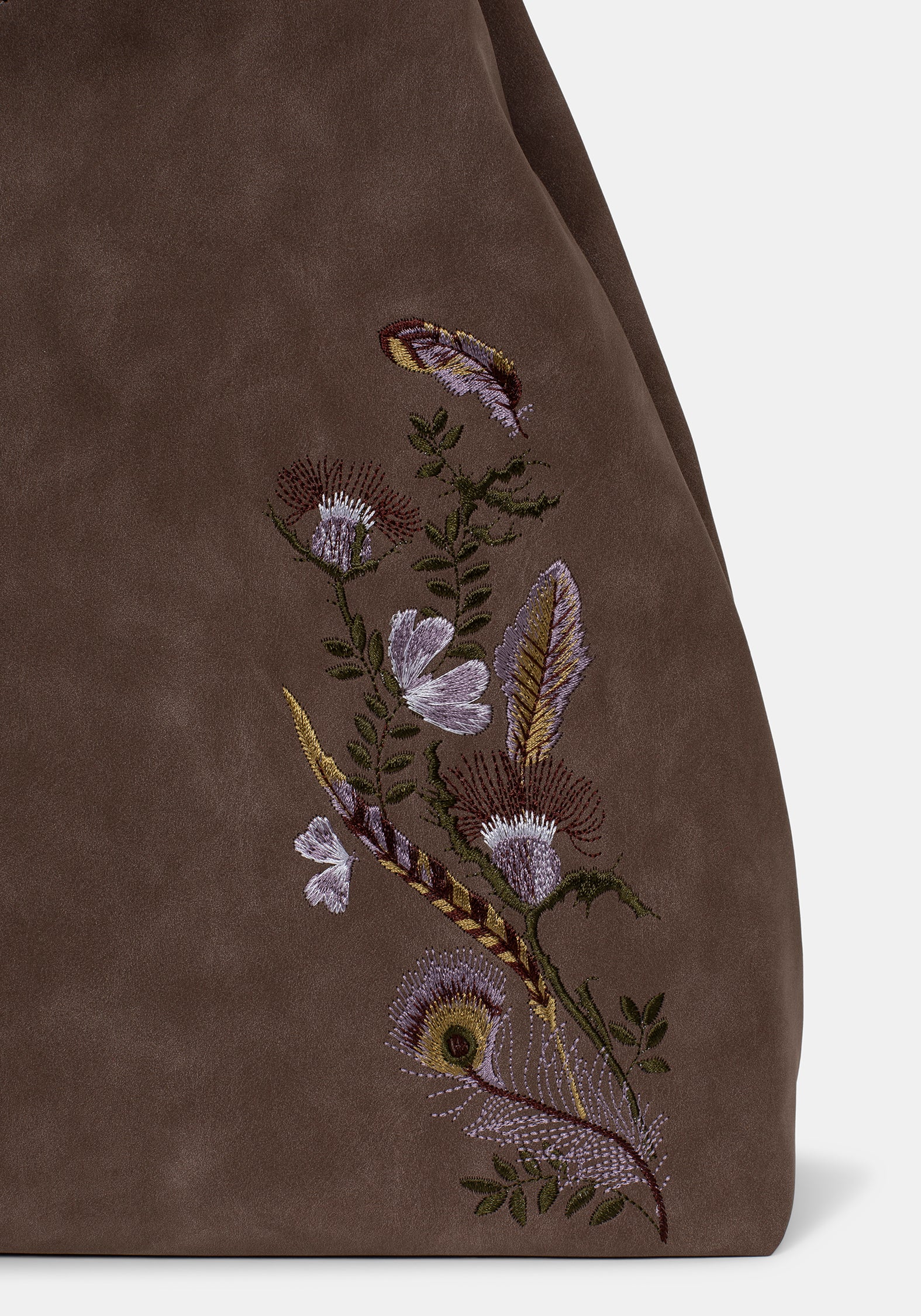 Lera Mystical Garten Bestickt Slouch Schulter Tasche - Image 3