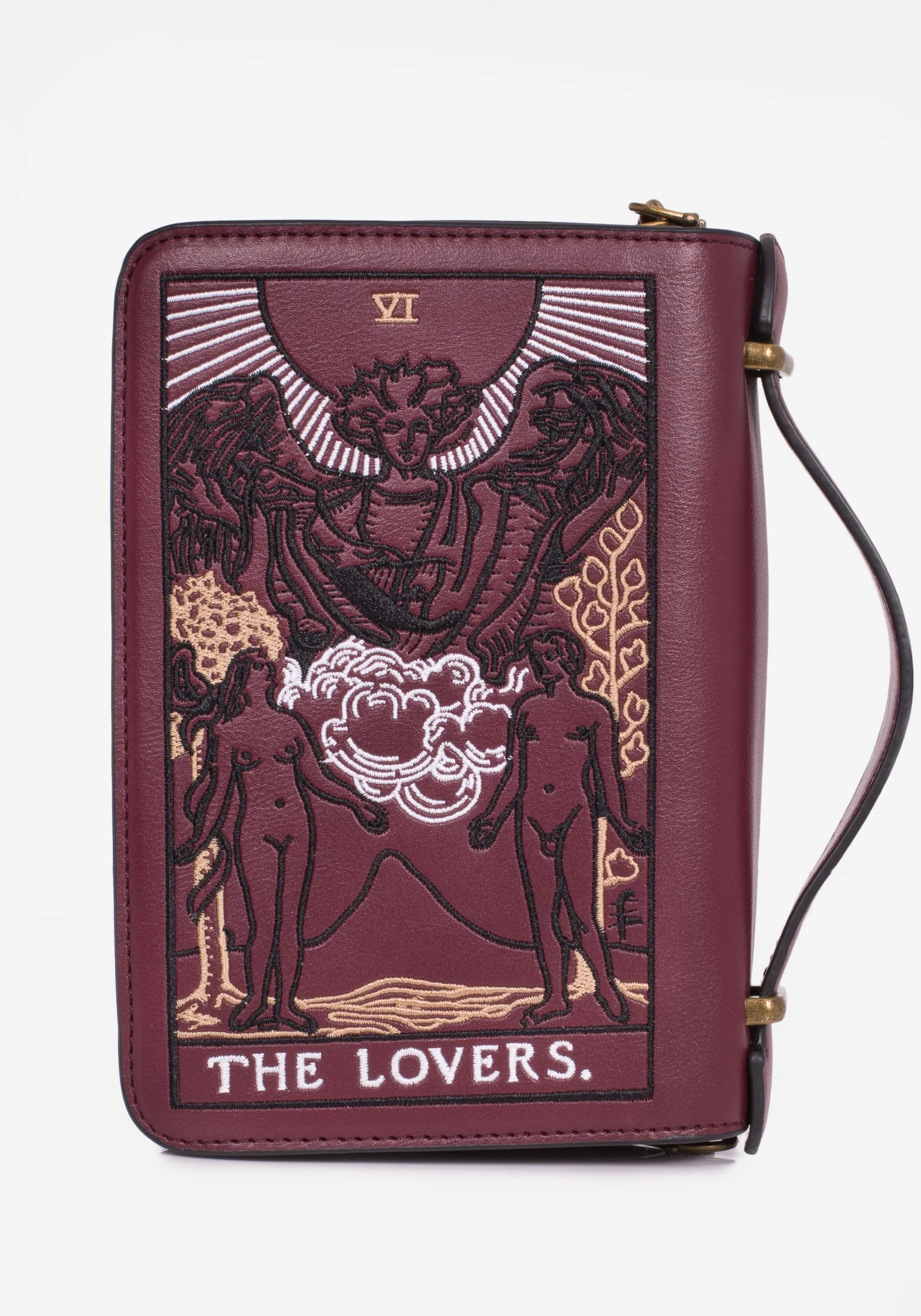 Lovers Bestickt Crossbody Clutch Tasche - Image 12