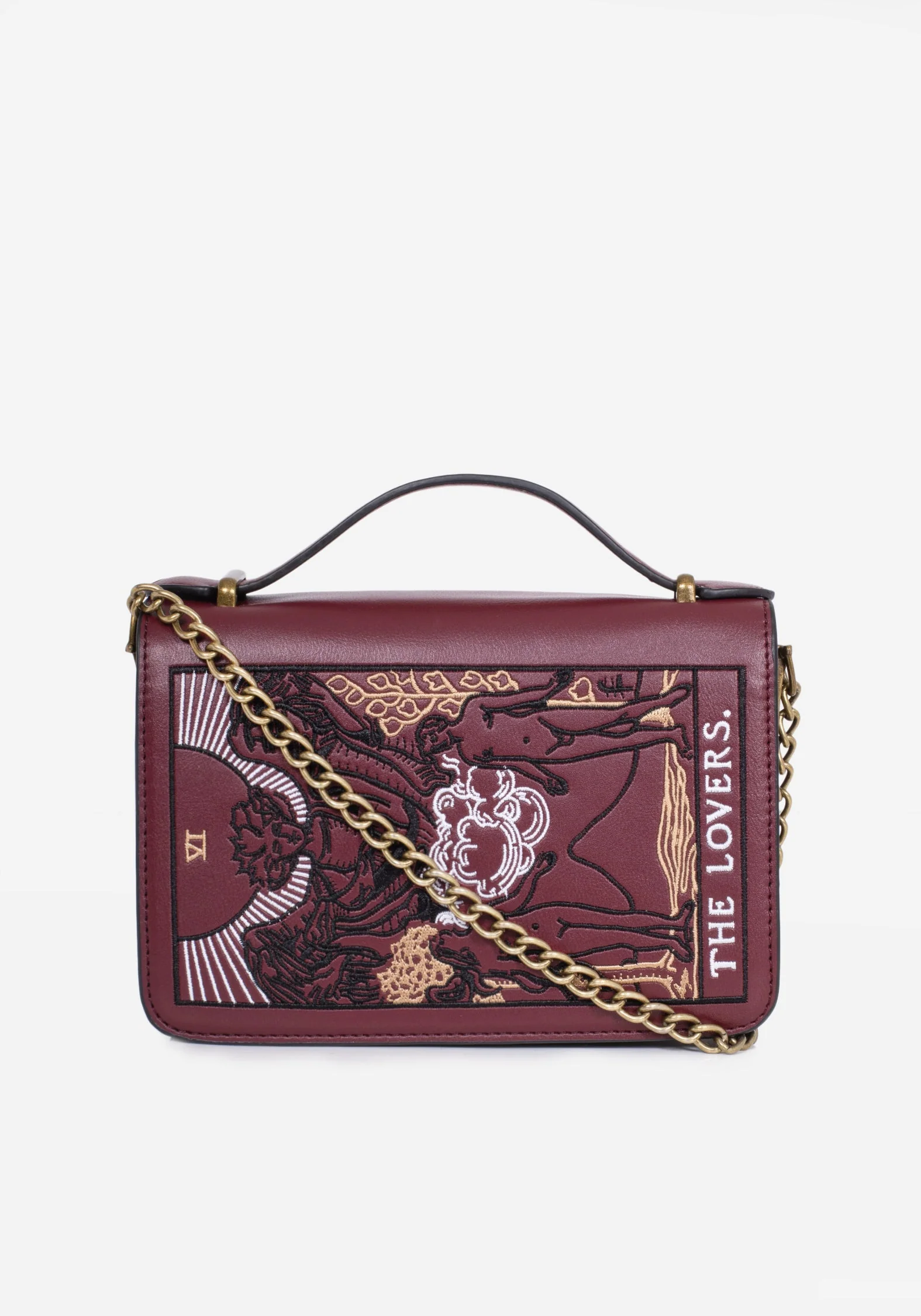 Lovers Bestickt Crossbody Clutch Tasche - Image 6