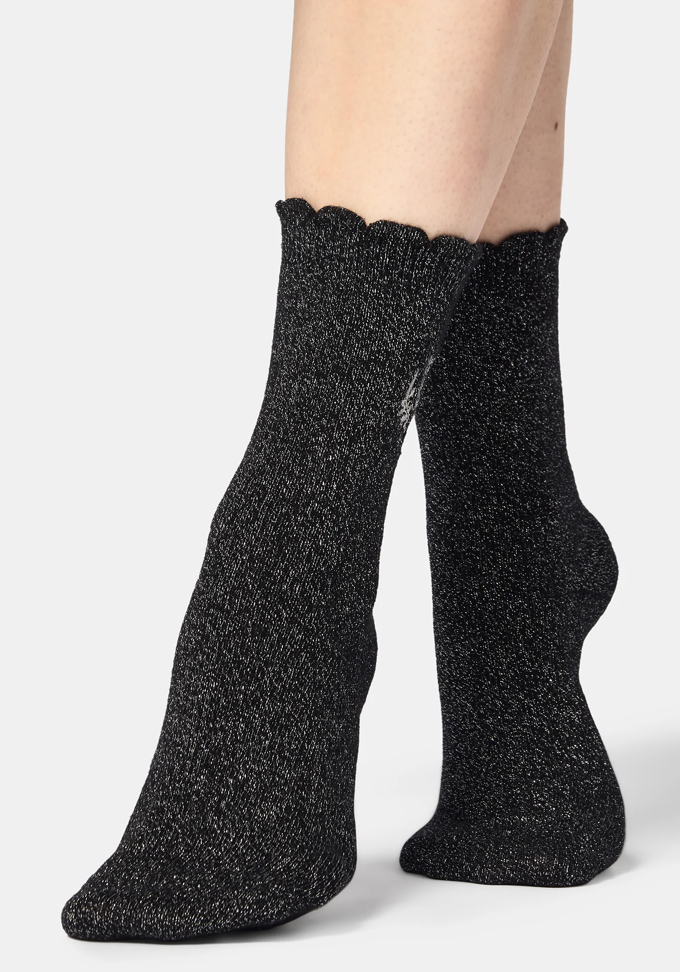 Lurex Thistle Bestickt Socken - Image 5