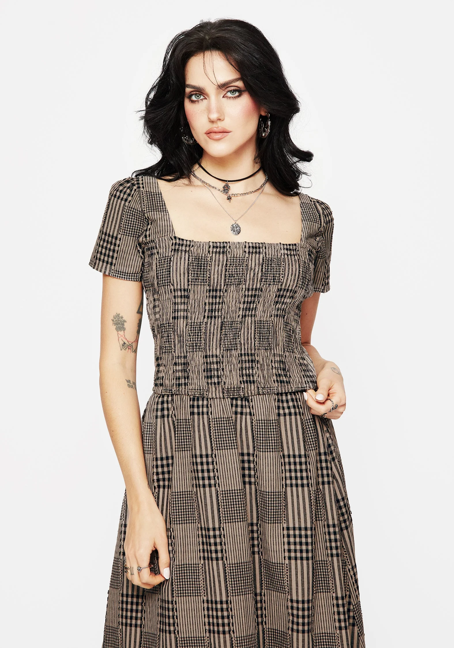 Mabel Prüfen Peplum Top - Image 5