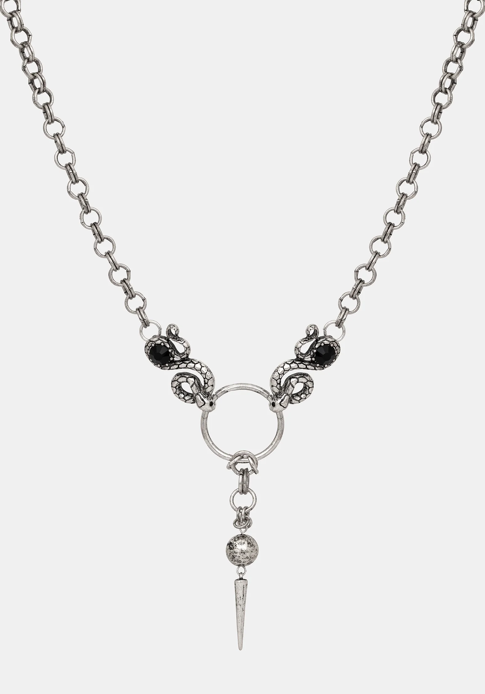 Marma Snake Spike Chain Necklace - Image 2