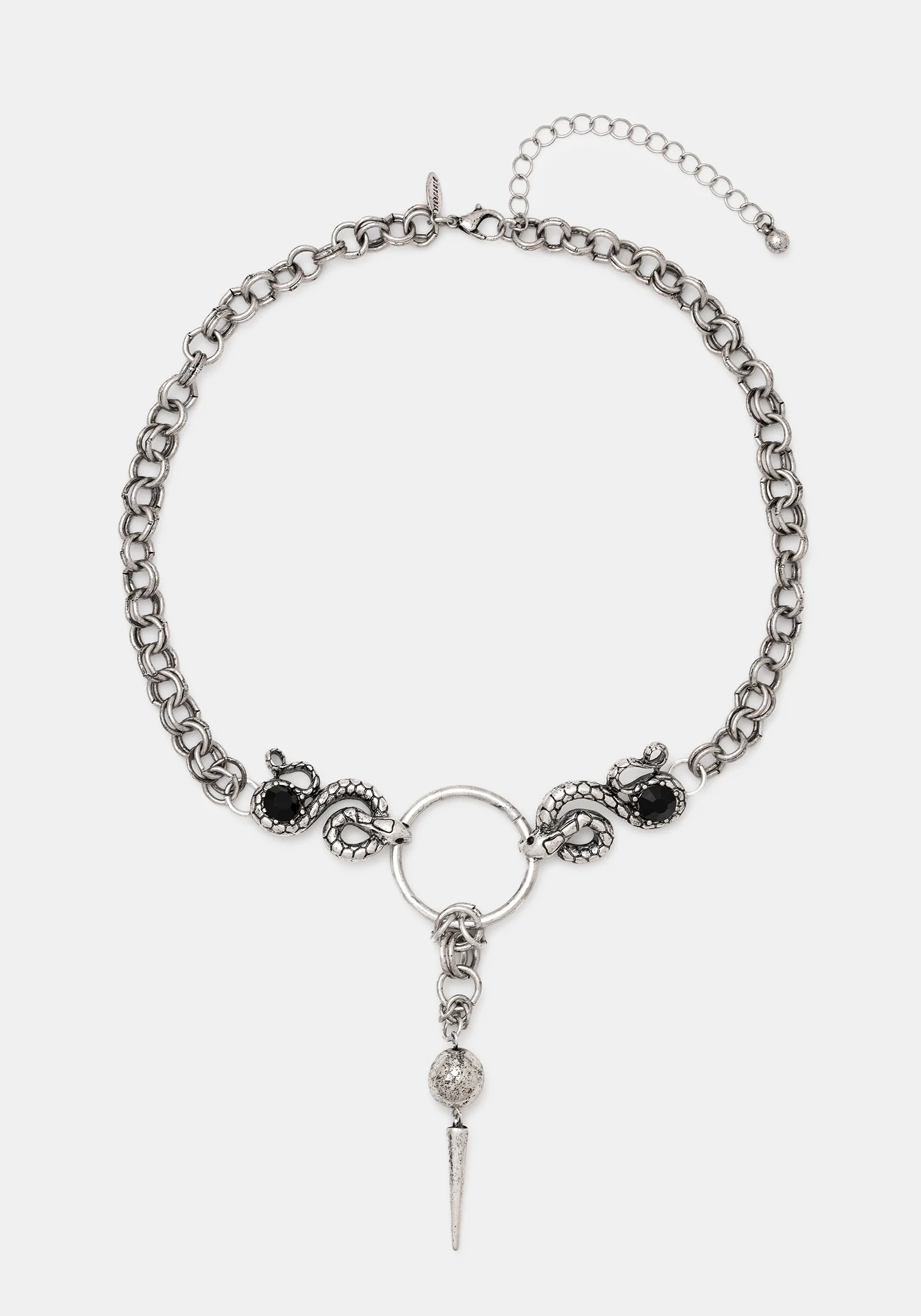 Marma Snake Spike Chain Necklace - Image 6