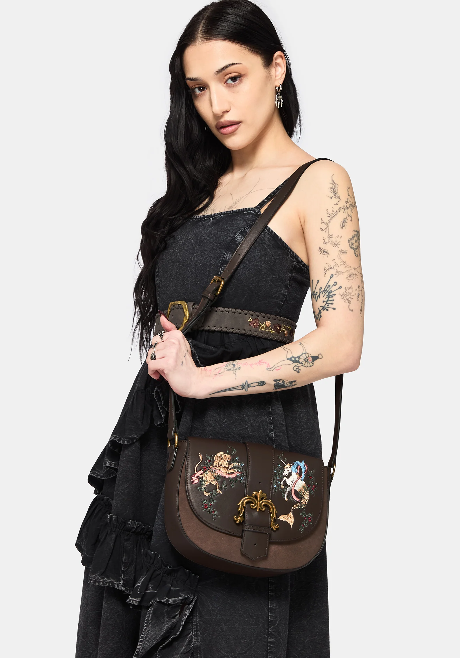 Merunicorn Crossbody Sattel Tasche