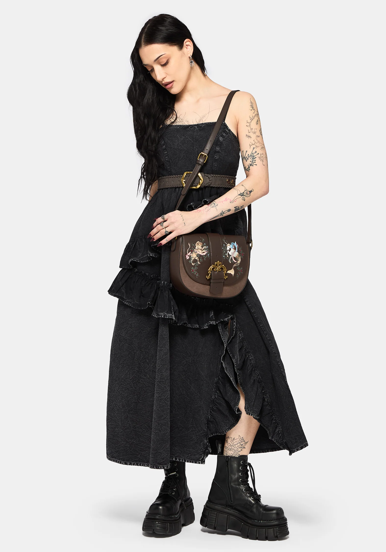 Merunicorn Crossbody Sattel Tasche - Image 6
