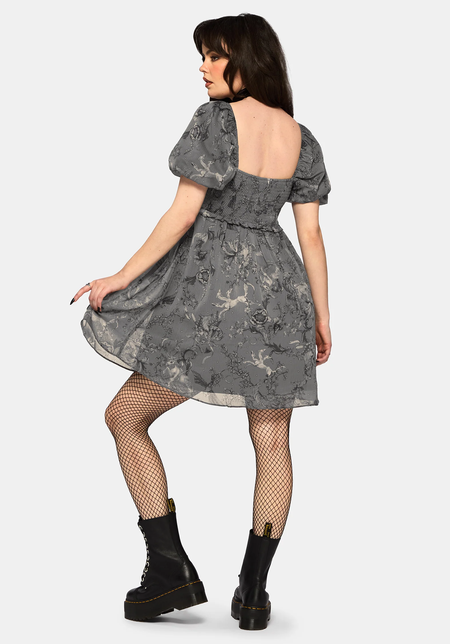 Merunicorn Enchanted Wald Mini Kleid - Image 3