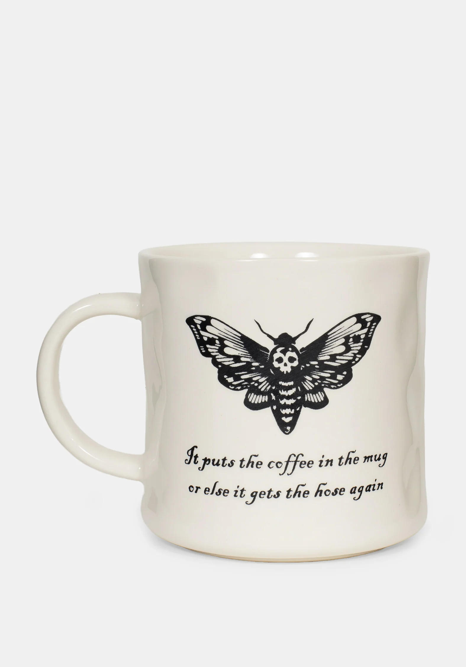 Morwen Motte Slogan Becher