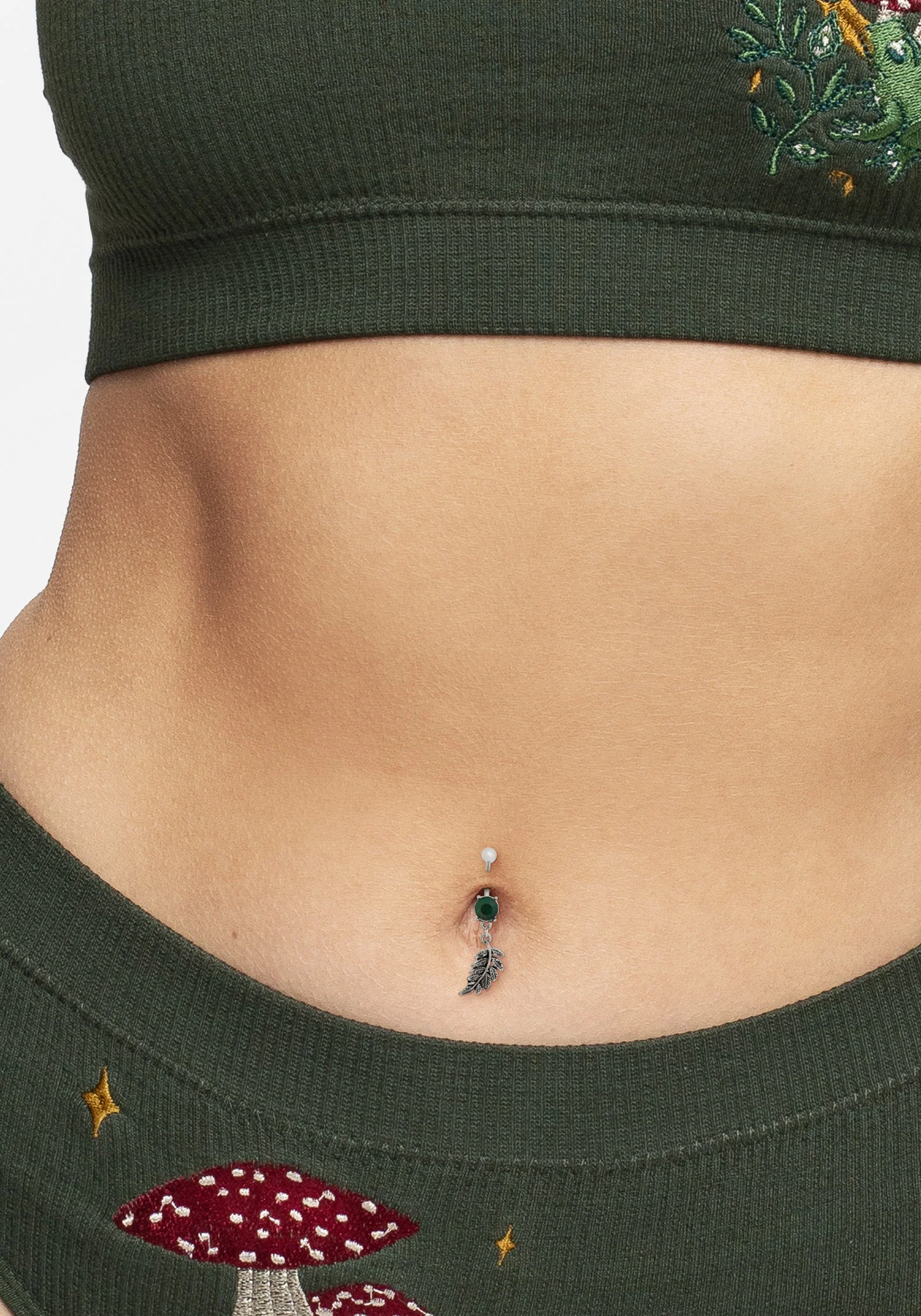 Nightbird Farn Blatt Belly Bar - Image 2
