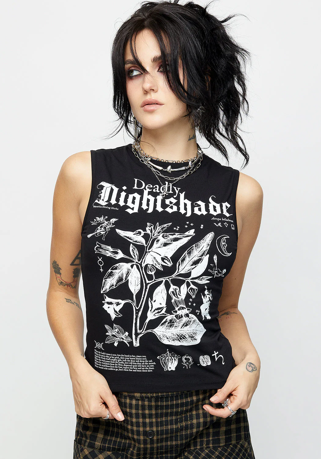 Nightshade Ärmellos T-Shirt