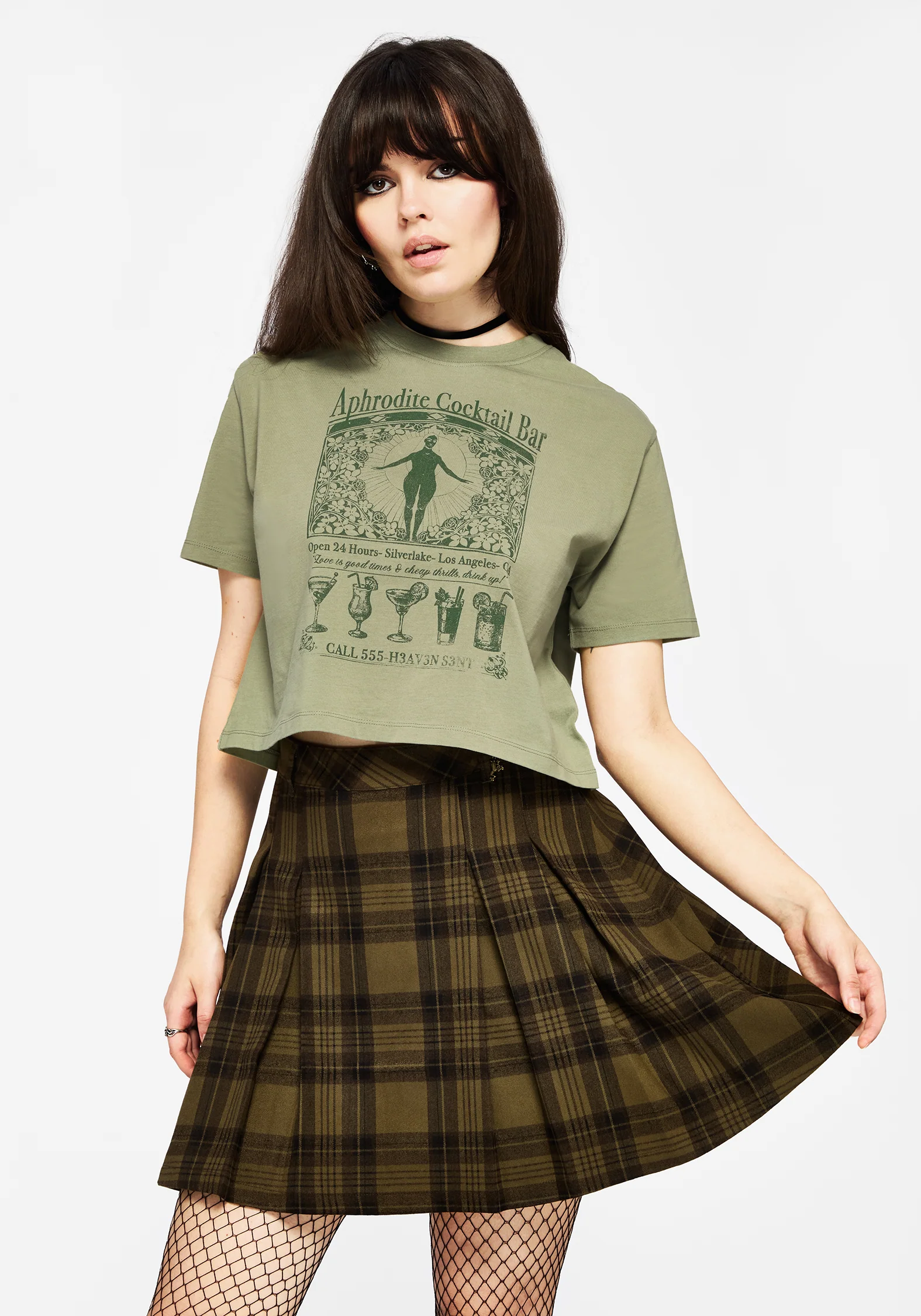 Ode Baumwolle Jersey Kurz Geschnitten T-Shirt - Image 4