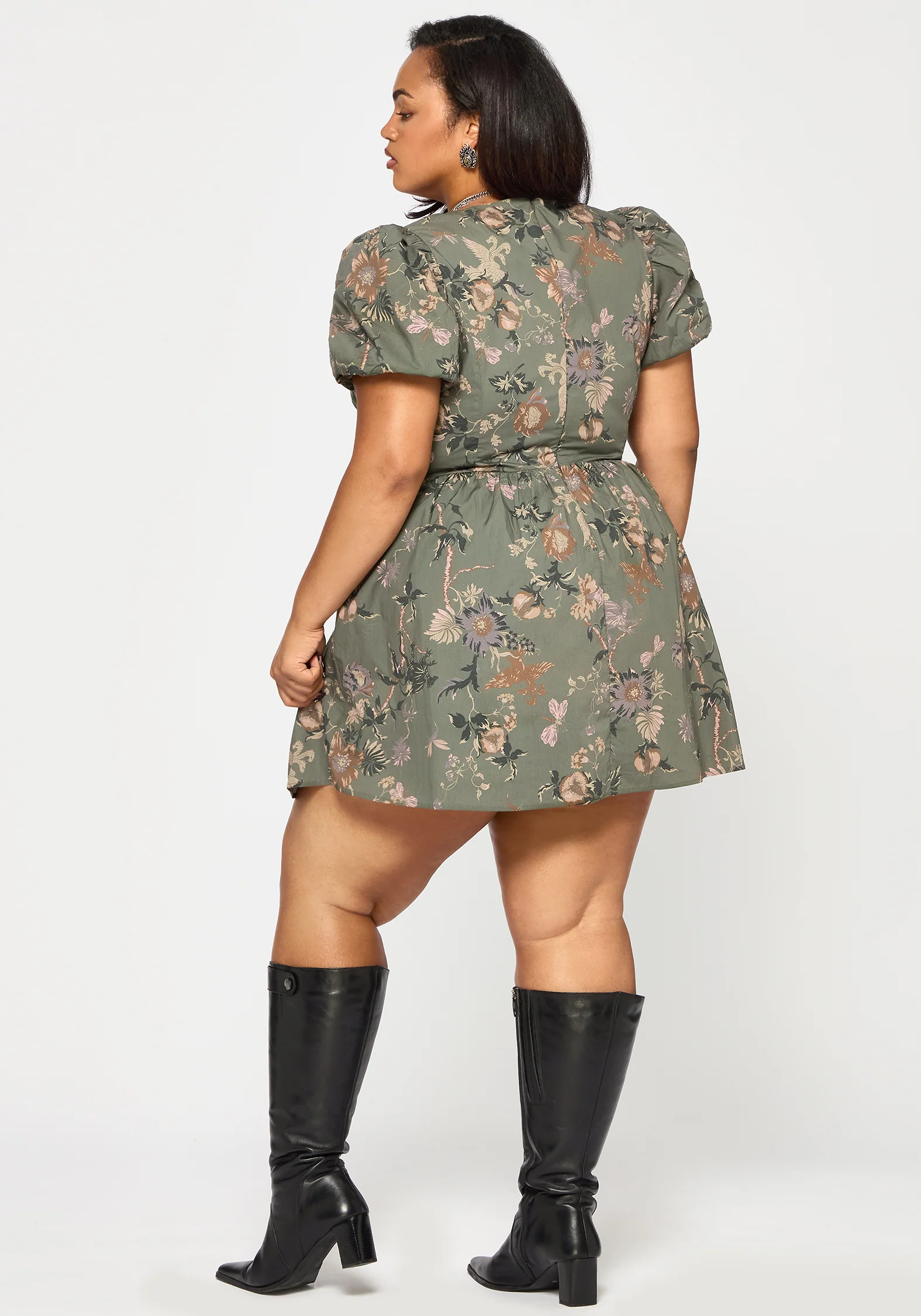 Poison Eden Cotton Mini Dress - Image 9