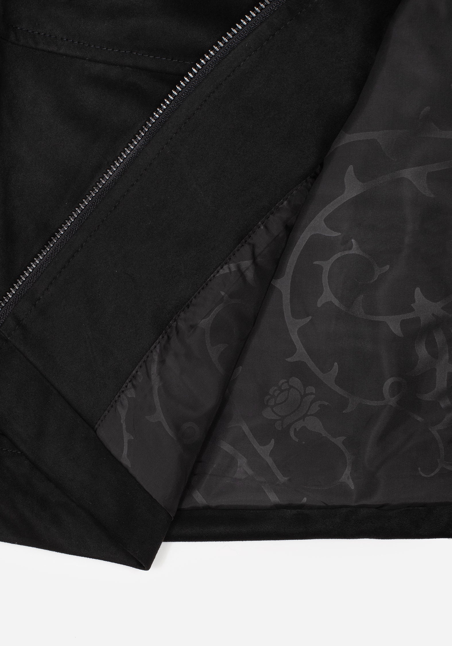 Rite Celestial Bestickt Suedette Jacke - Image 9