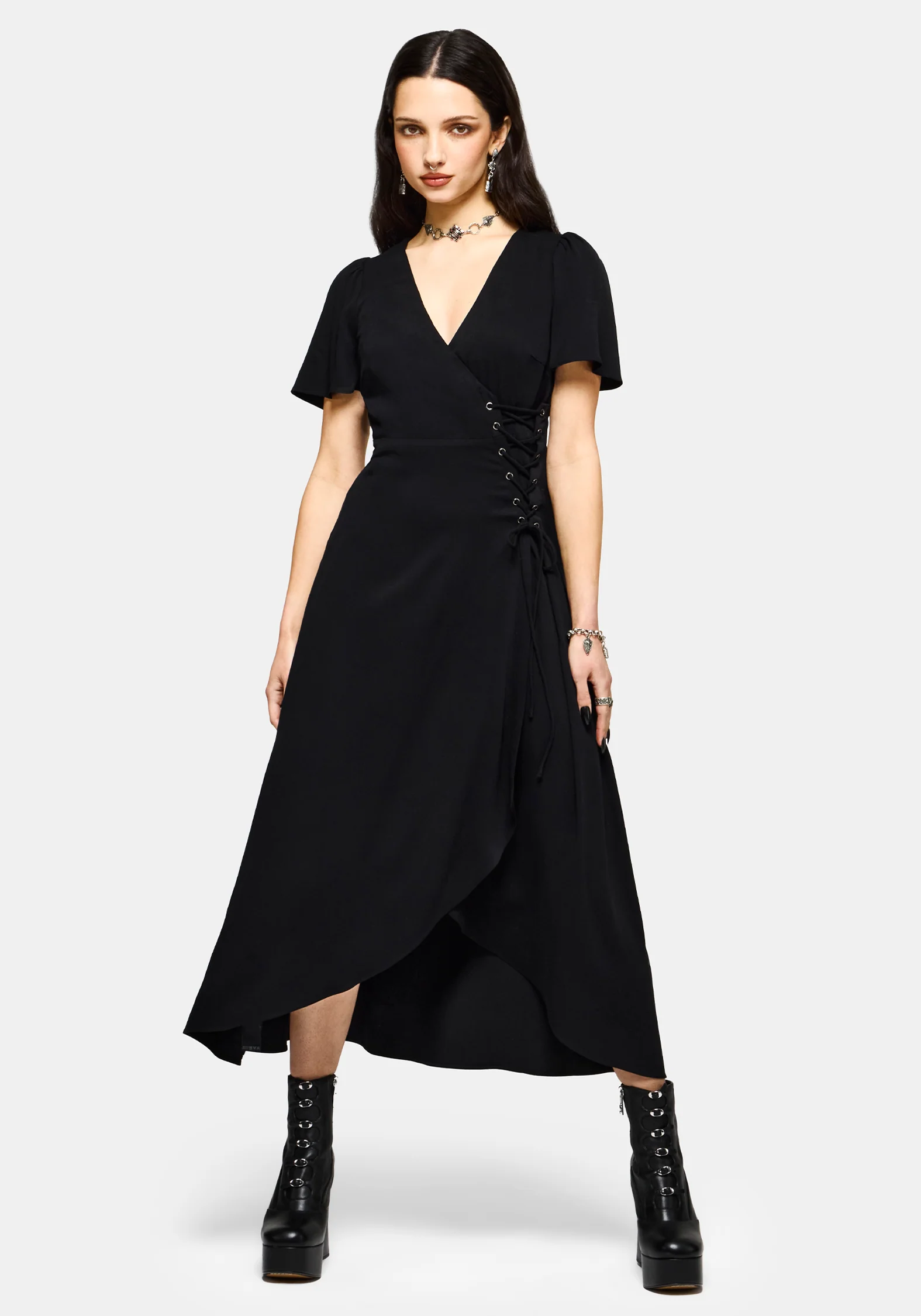 Sableine Wickel Midaxi Kleid - Image 4