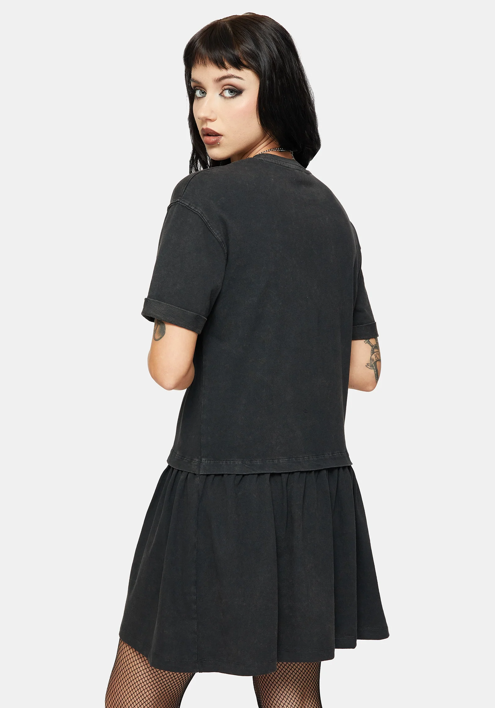 Saski Dorn Tropfen Taille Skater Kleid - Image 3
